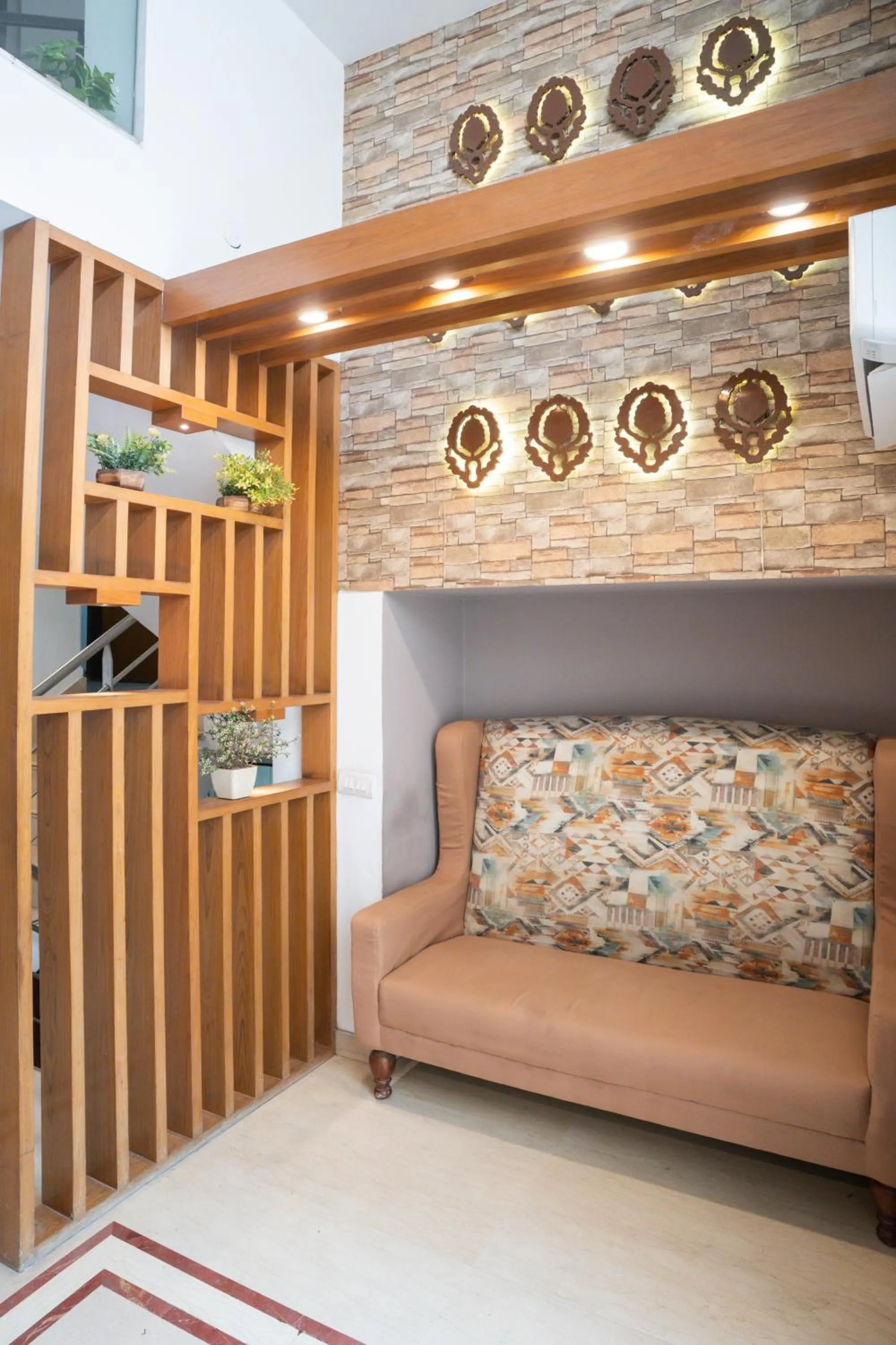 Seating area in Ahuja Residency DLF Phase 2