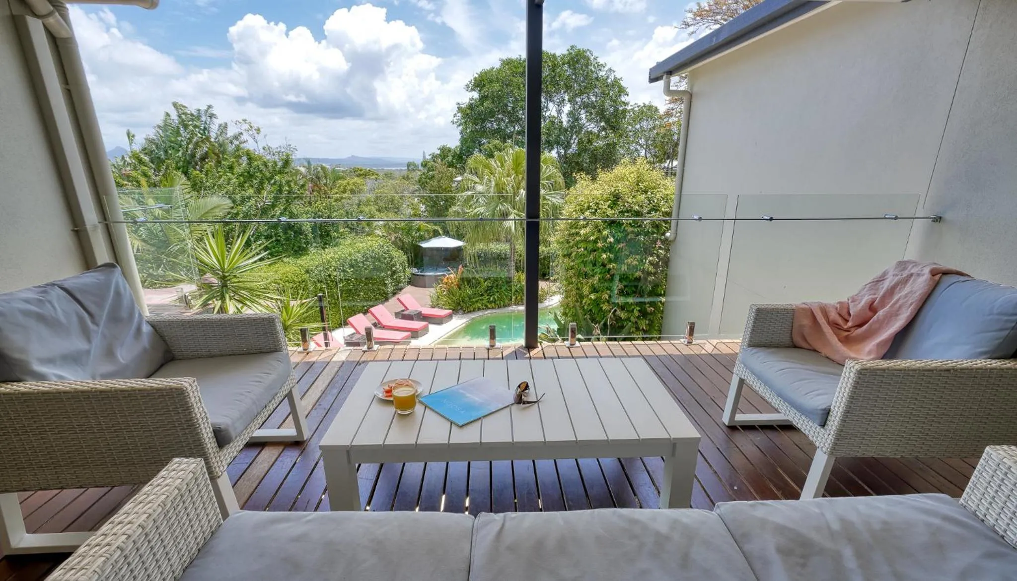 Balcony/Terrace in Hidden Oasis - Peregian Beach