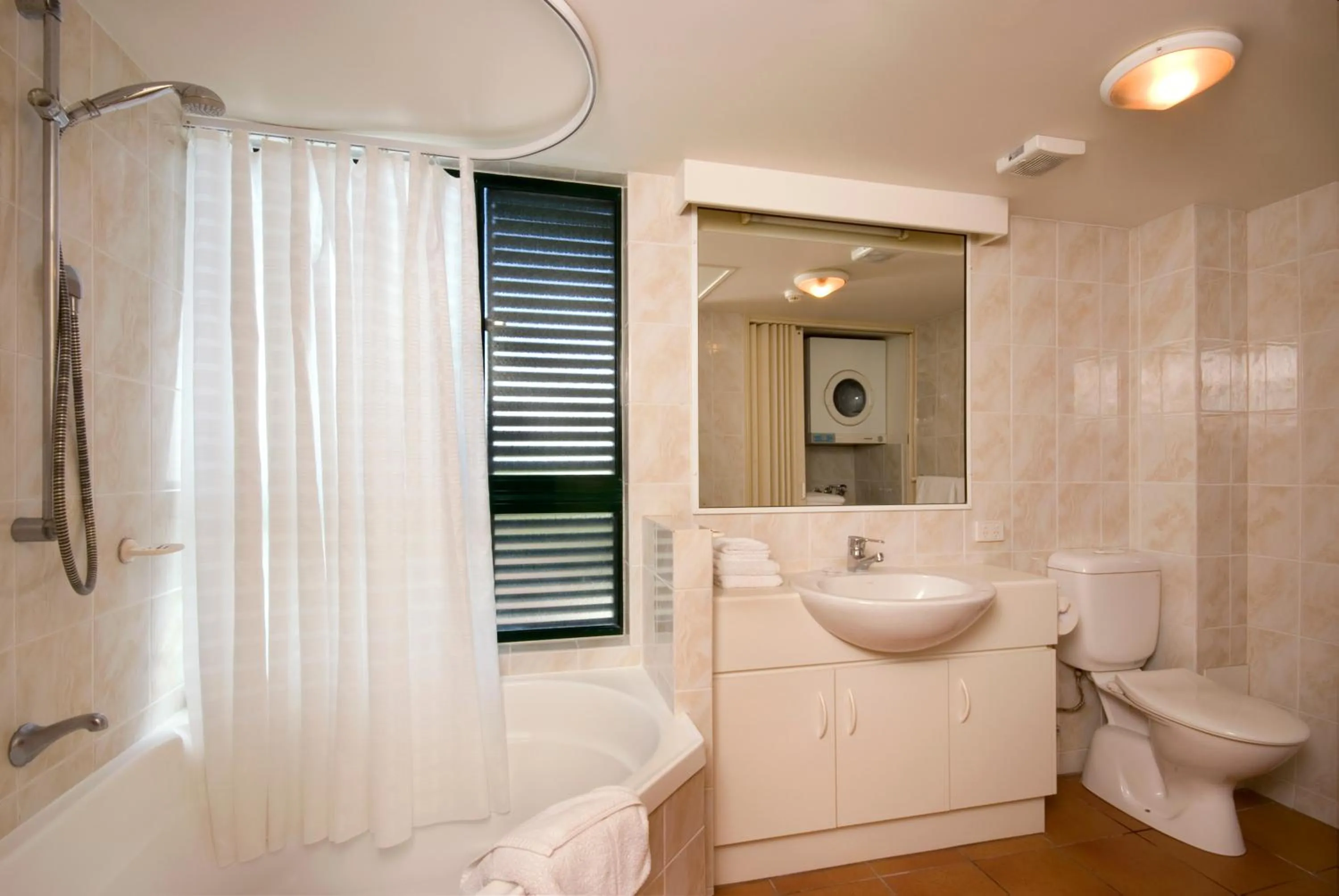 Bathroom in Tropic Towers Apartments