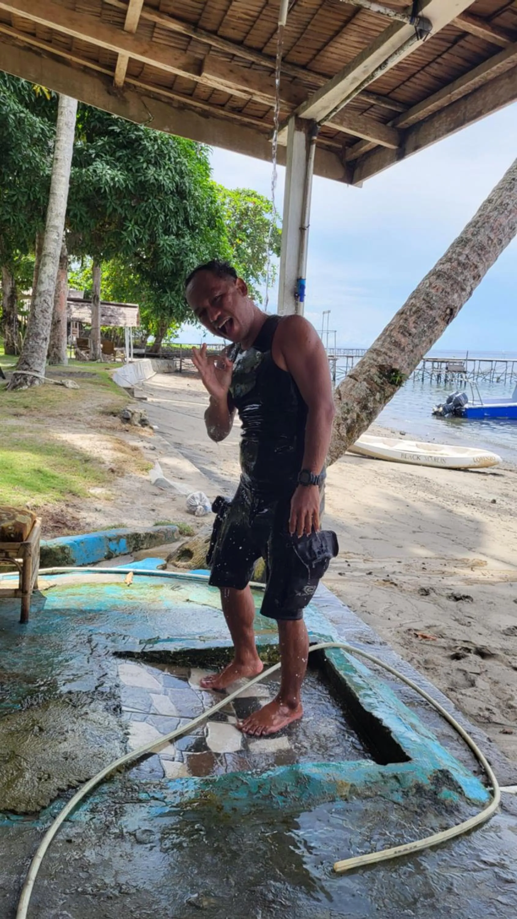 People in Pristine Paradise Dive Resort - Togean Islands, Una Una