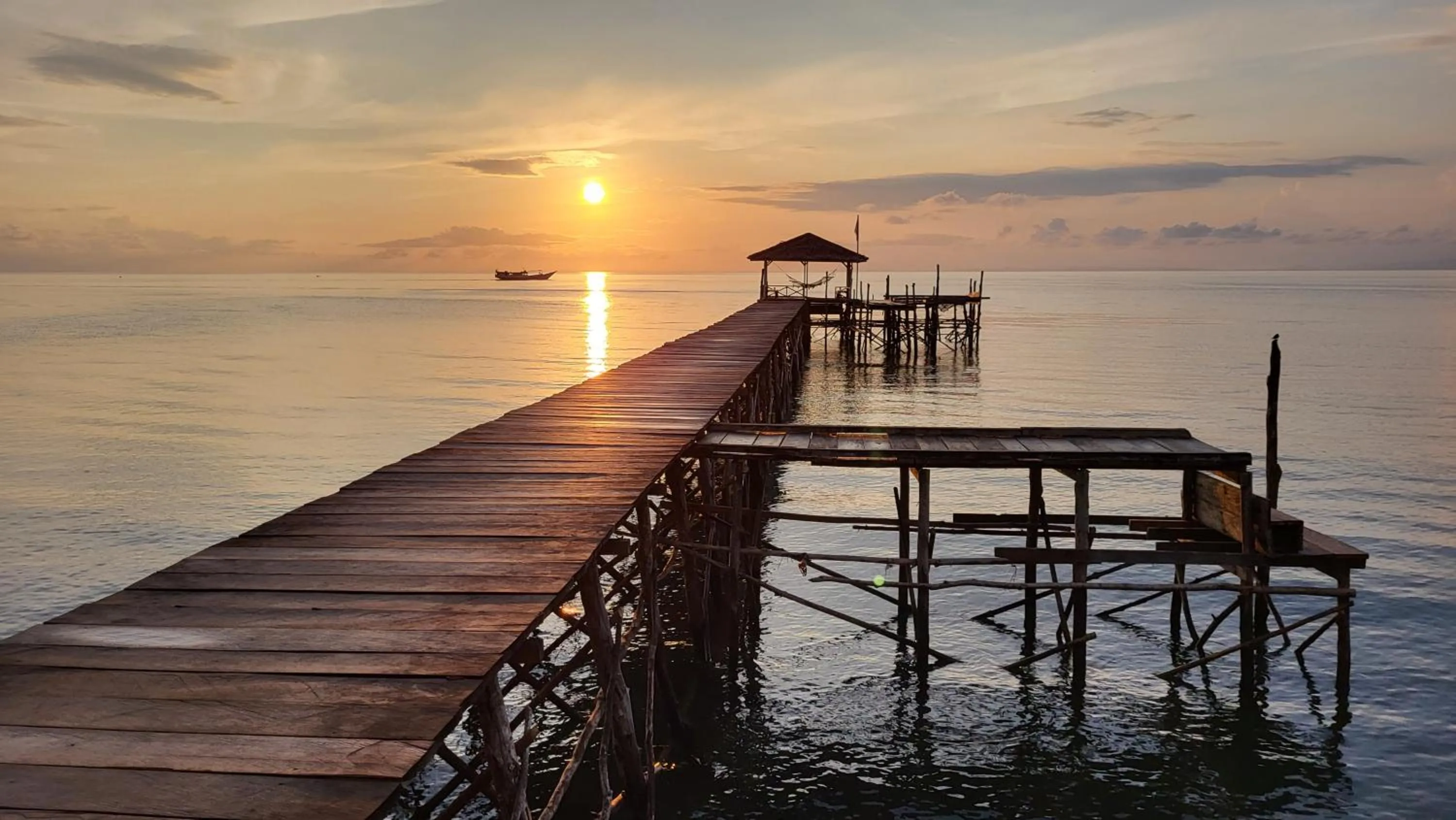 Sea view in Pristine Paradise Dive Resort - Togean Islands, Una Una
