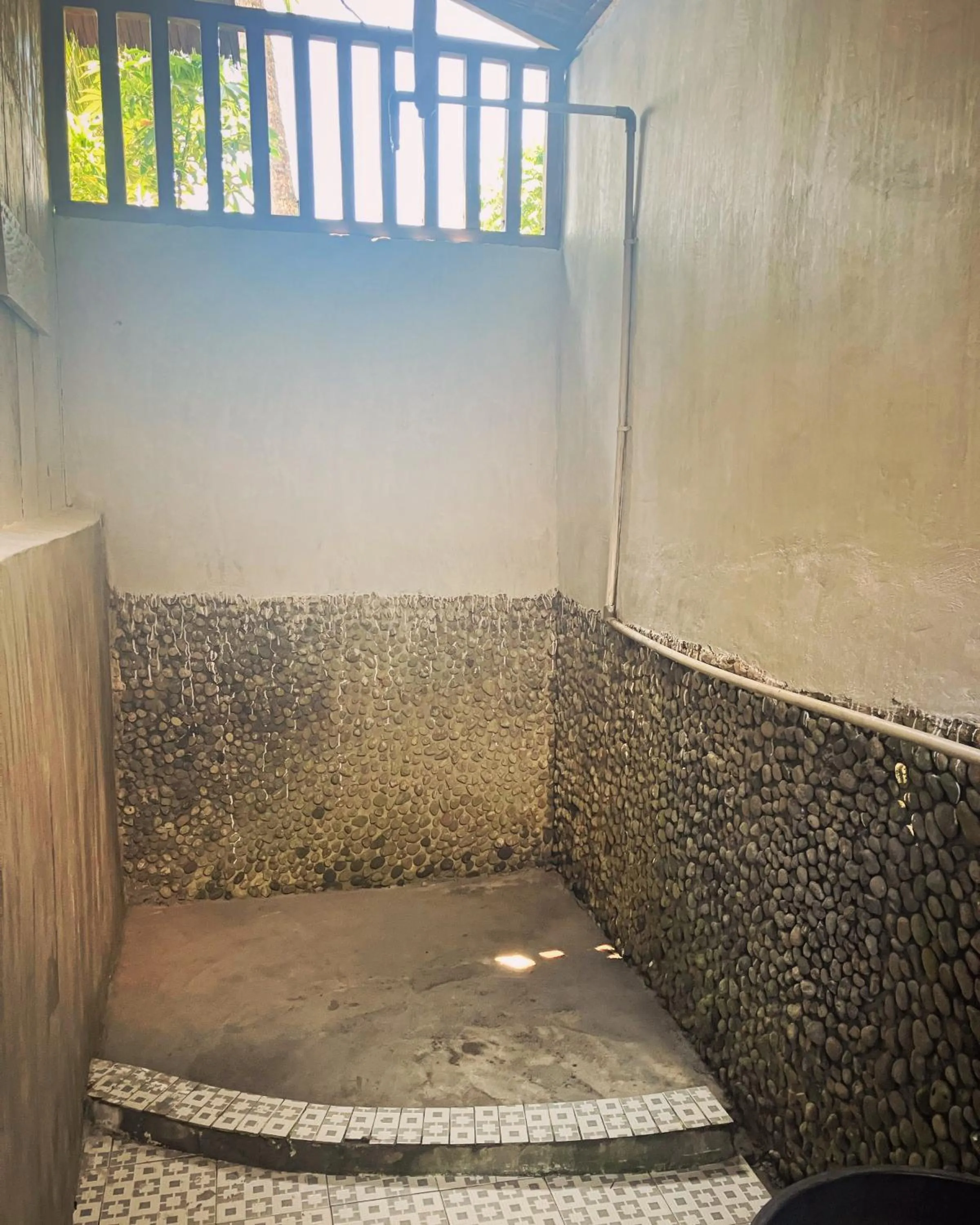 Bathroom in Pristine Paradise Dive Resort - Togean Islands, Una Una