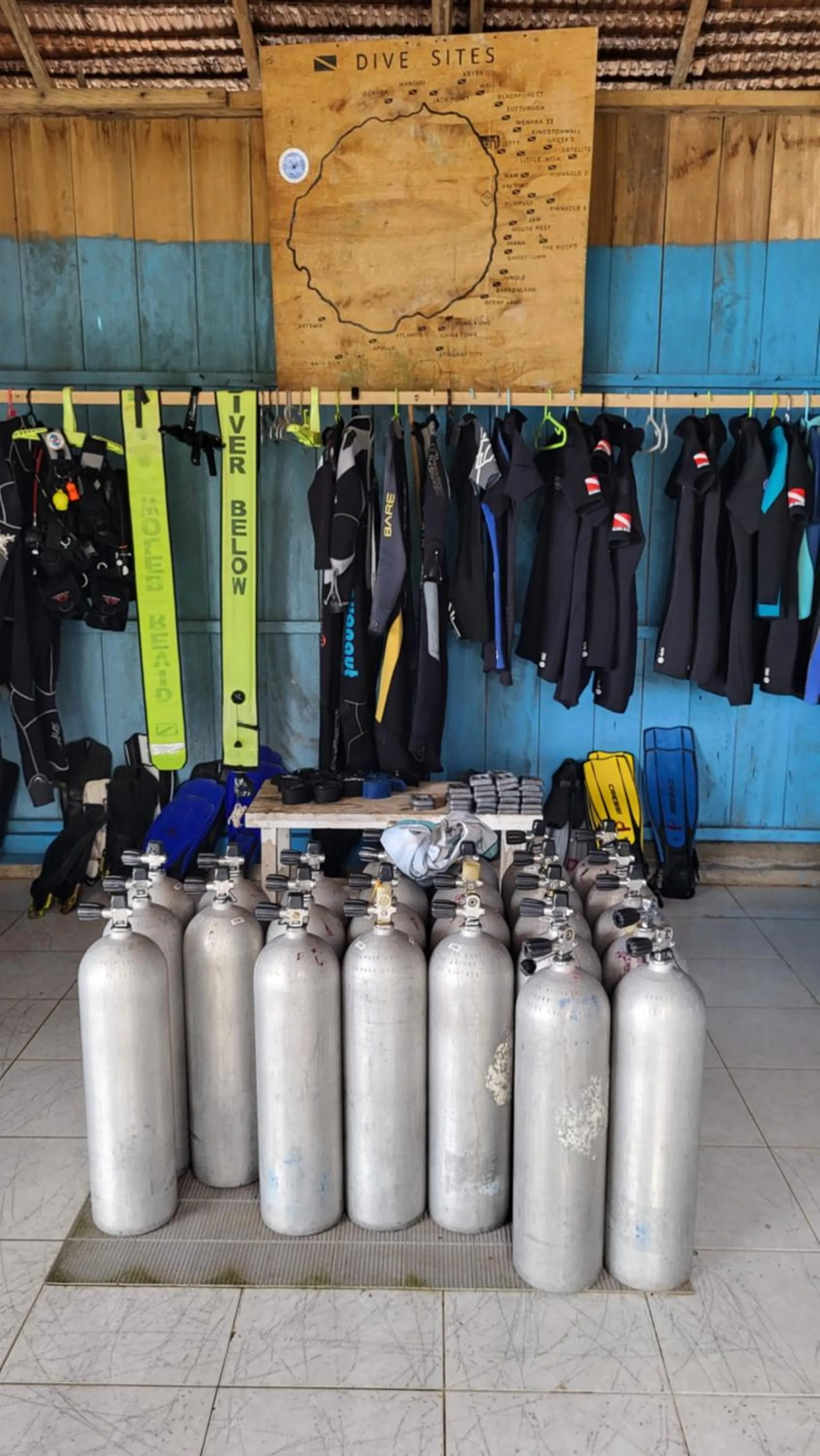 Diving in Pristine Paradise Dive Resort - Togean Islands, Una Una