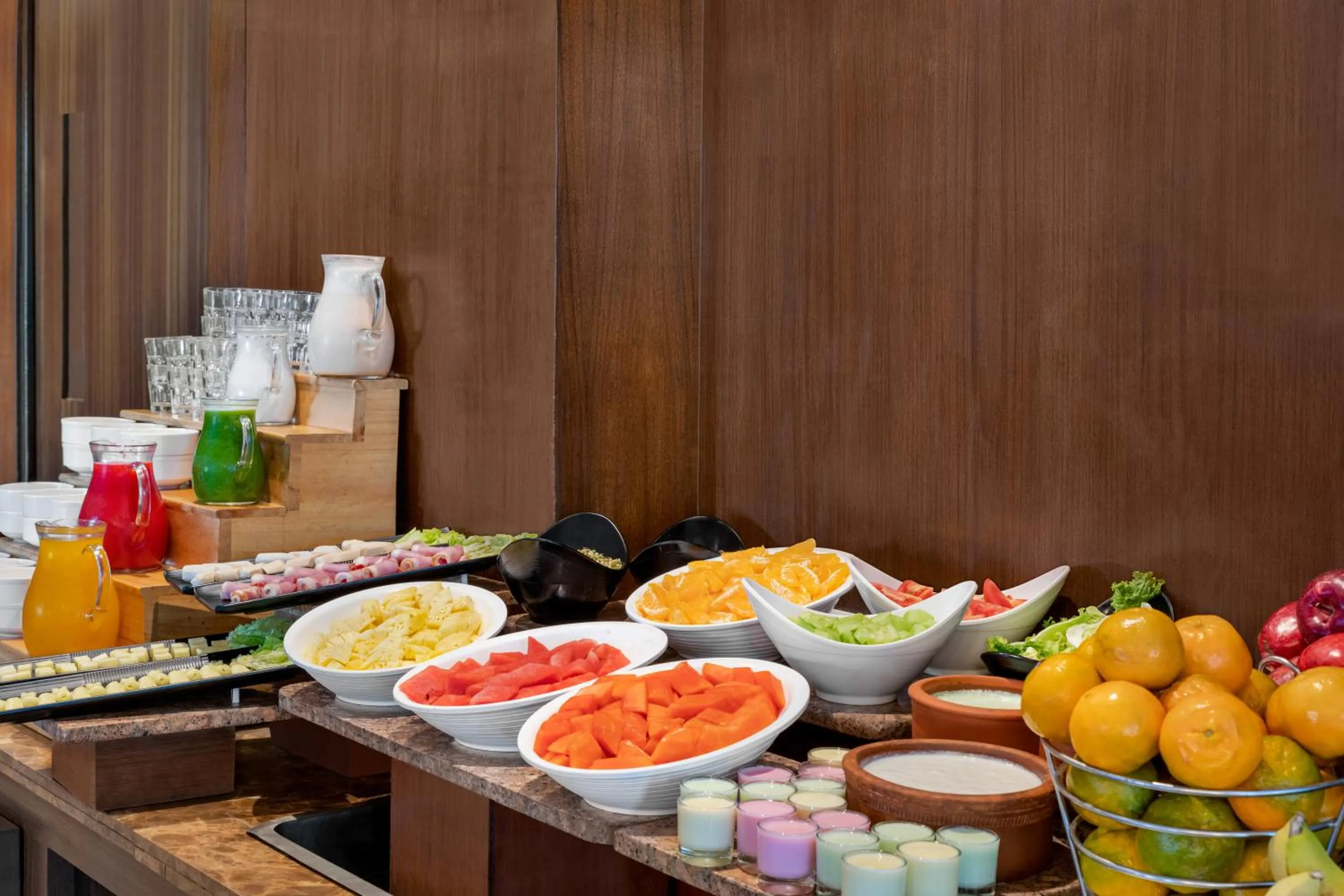 Buffet breakfast in Ramada by Wyndham Jaipur North