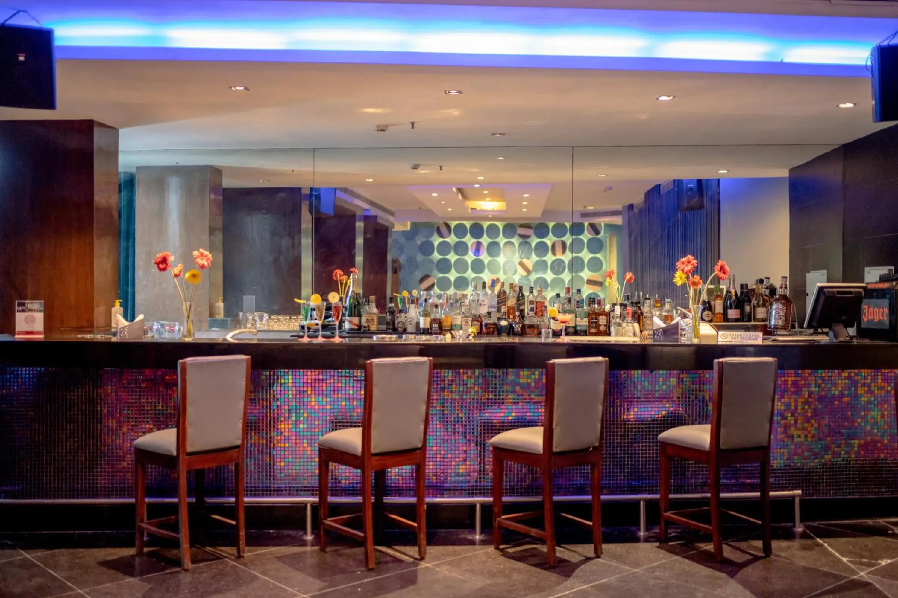 Lounge or bar in Ramada by Wyndham Jaipur North Lounge or bar in Ramada by Wyndham Jaipur North