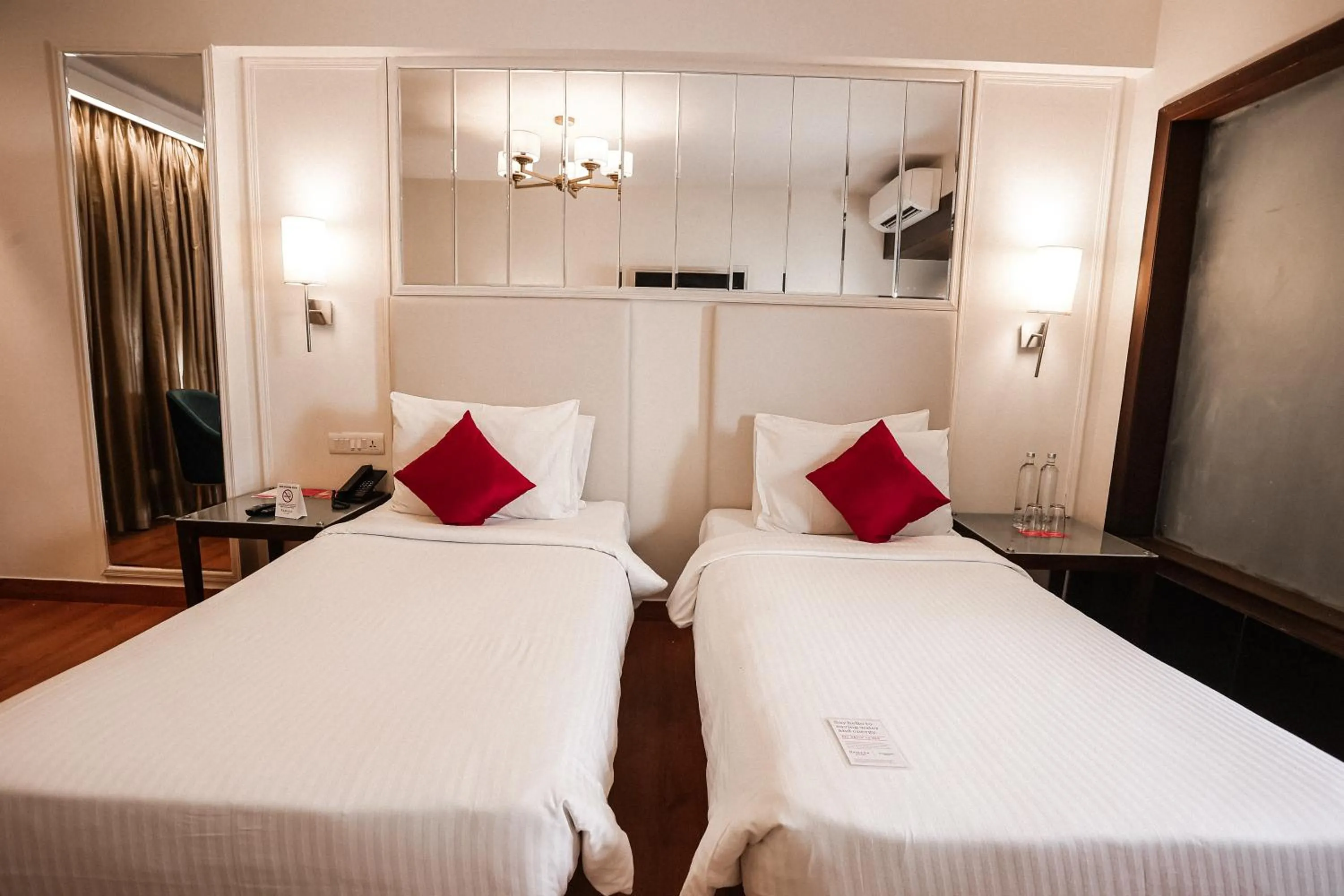 Bed in Ramada by Wyndham Jaipur North