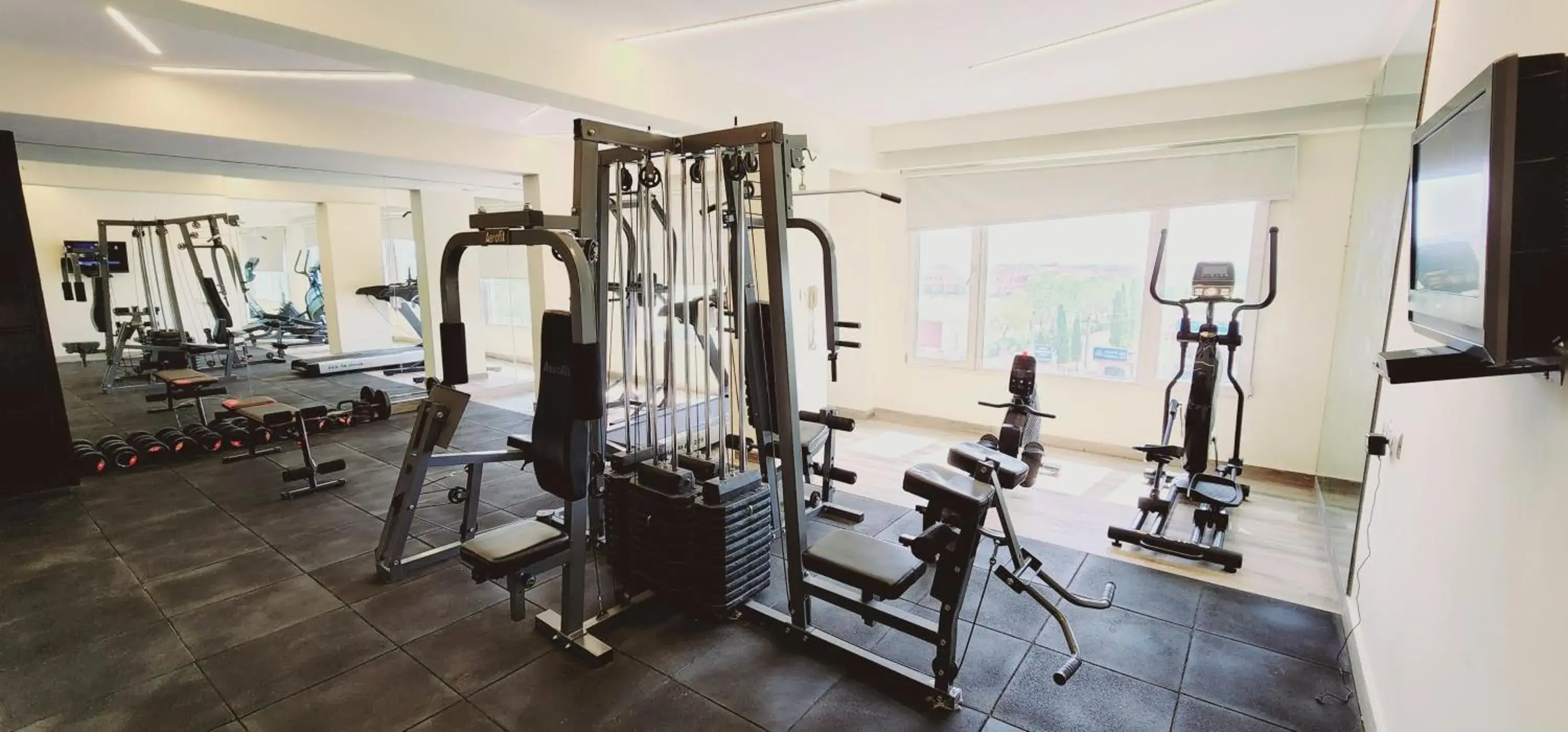 Fitness centre/facilities in Ramada by Wyndham Jaipur North Fitness centre/facilities in Ramada by Wyndham Jaipur North