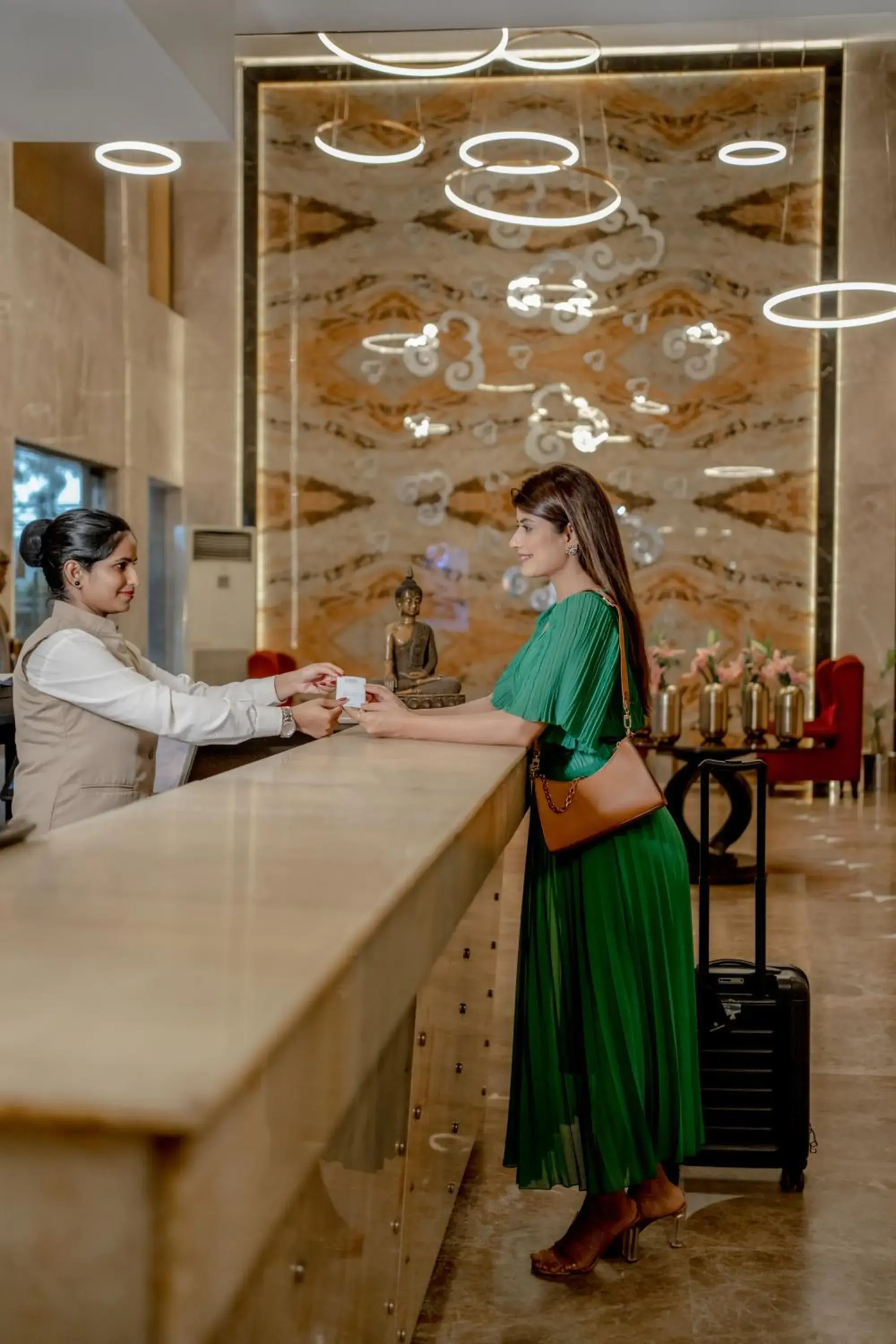 Lobby or reception in Ramada by Wyndham Jaipur North Lobby or reception in Ramada by Wyndham Jaipur North