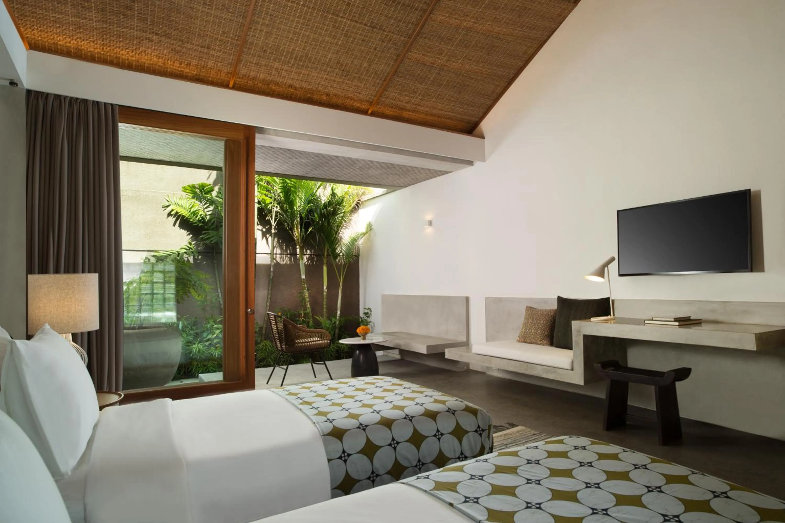 Bed in Atelier TE Designer Guesthouse