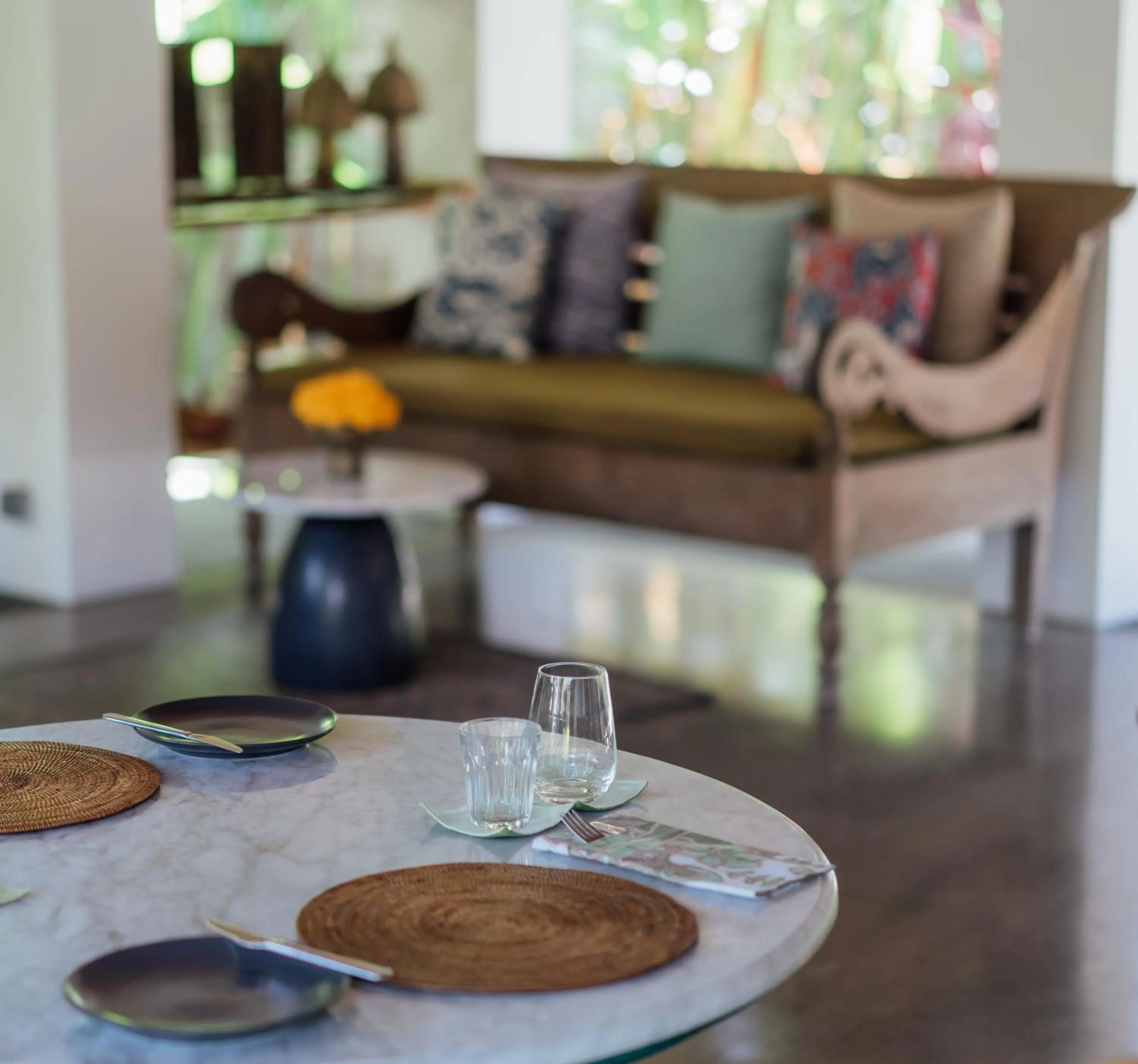 Living room in Atelier TE Designer Guesthouse