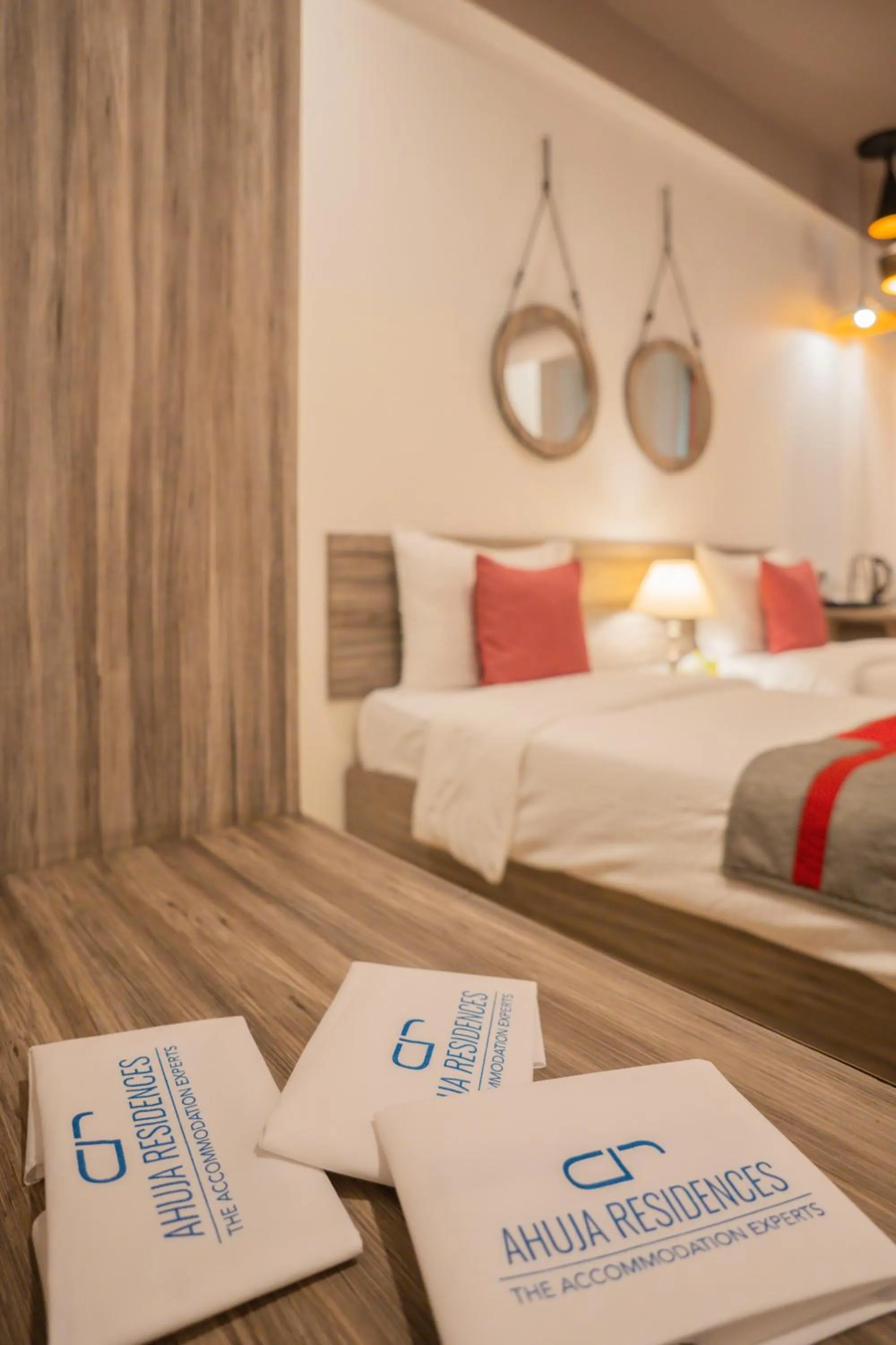 Bed in Ahuja Residency Parklane