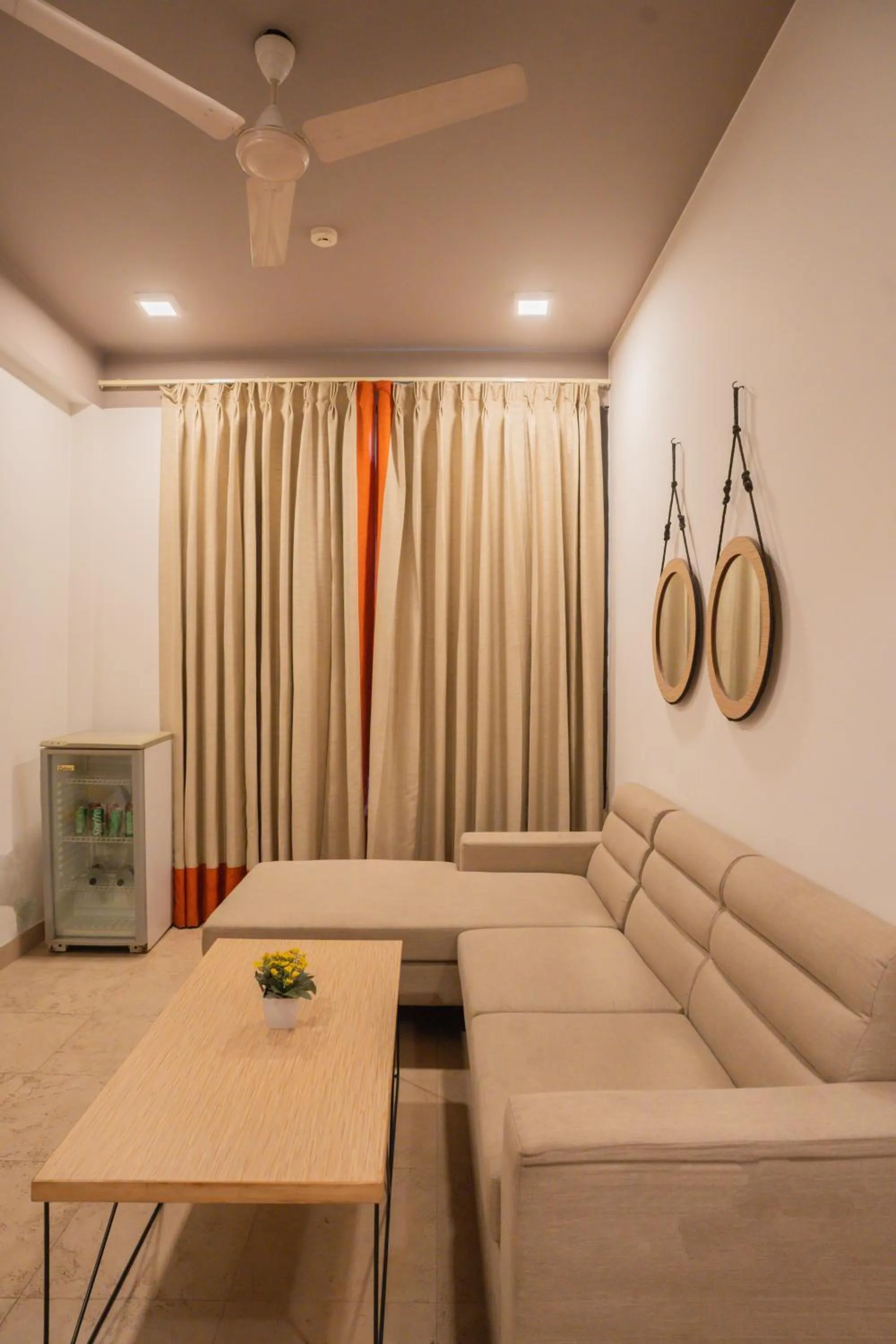 Seating area in Ahuja Residency Parklane