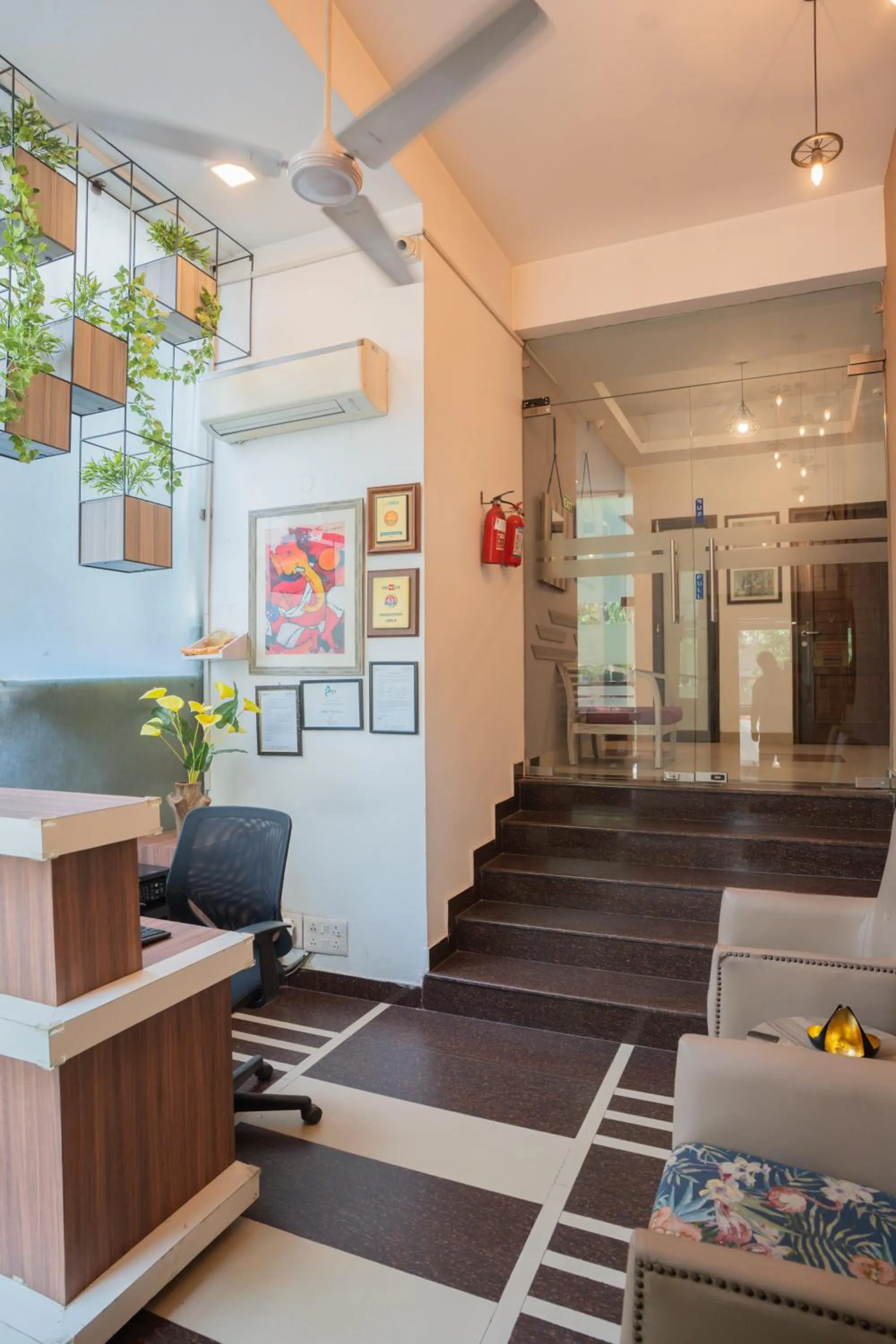 Lobby or reception in Ahuja Residency Parklane