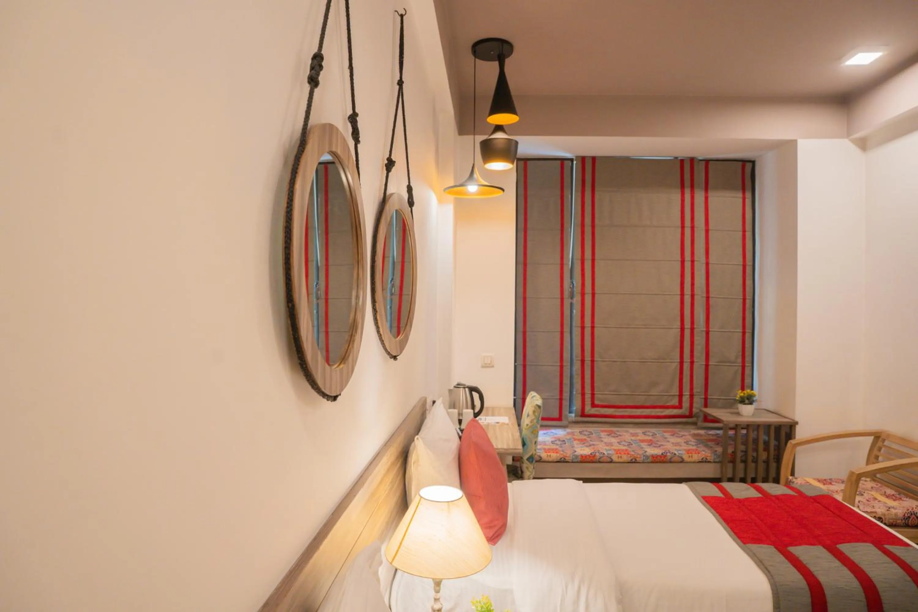 Bed in Ahuja Residency Parklane