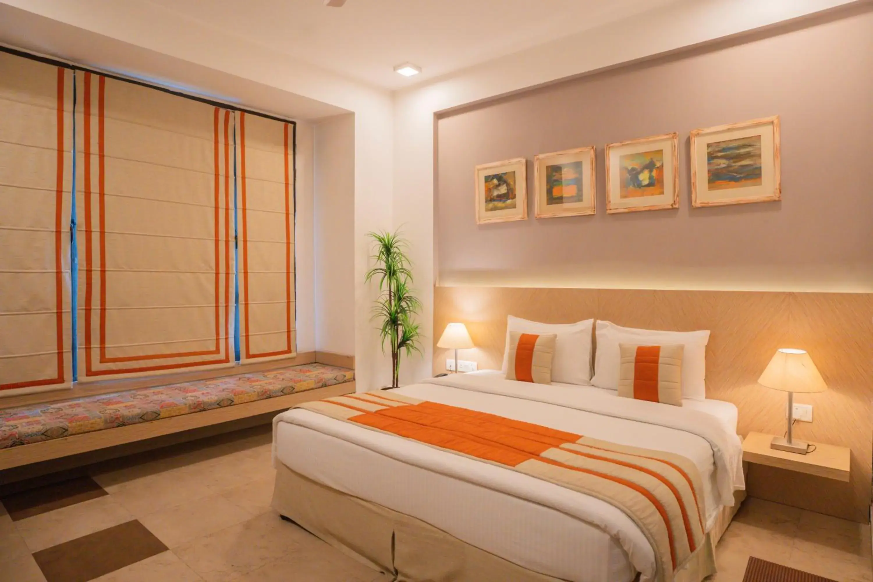 Bed in Ahuja Residency Parklane Bed in Ahuja Residency Parklane