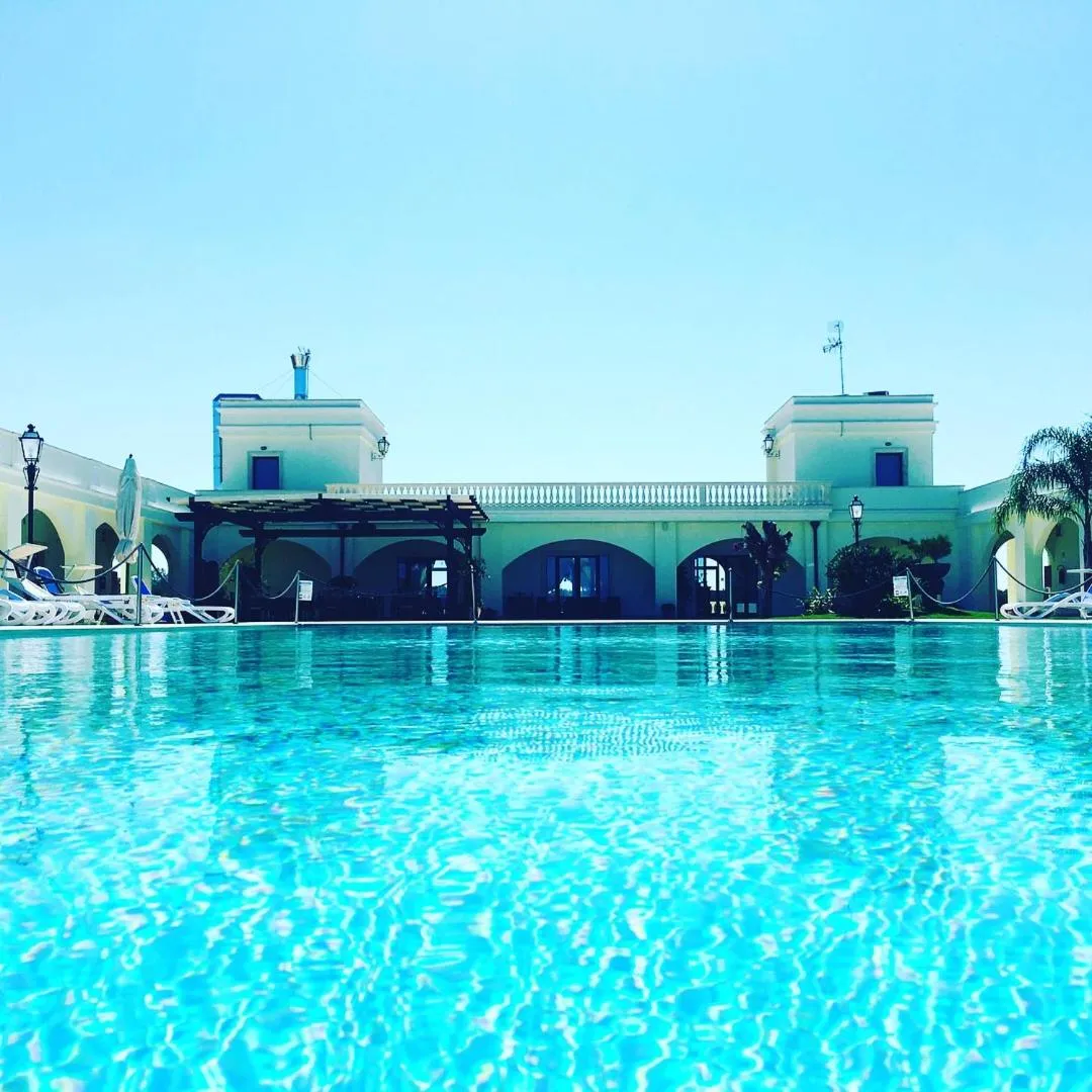 Swimming pool in Agri Hotel Conte Salentino