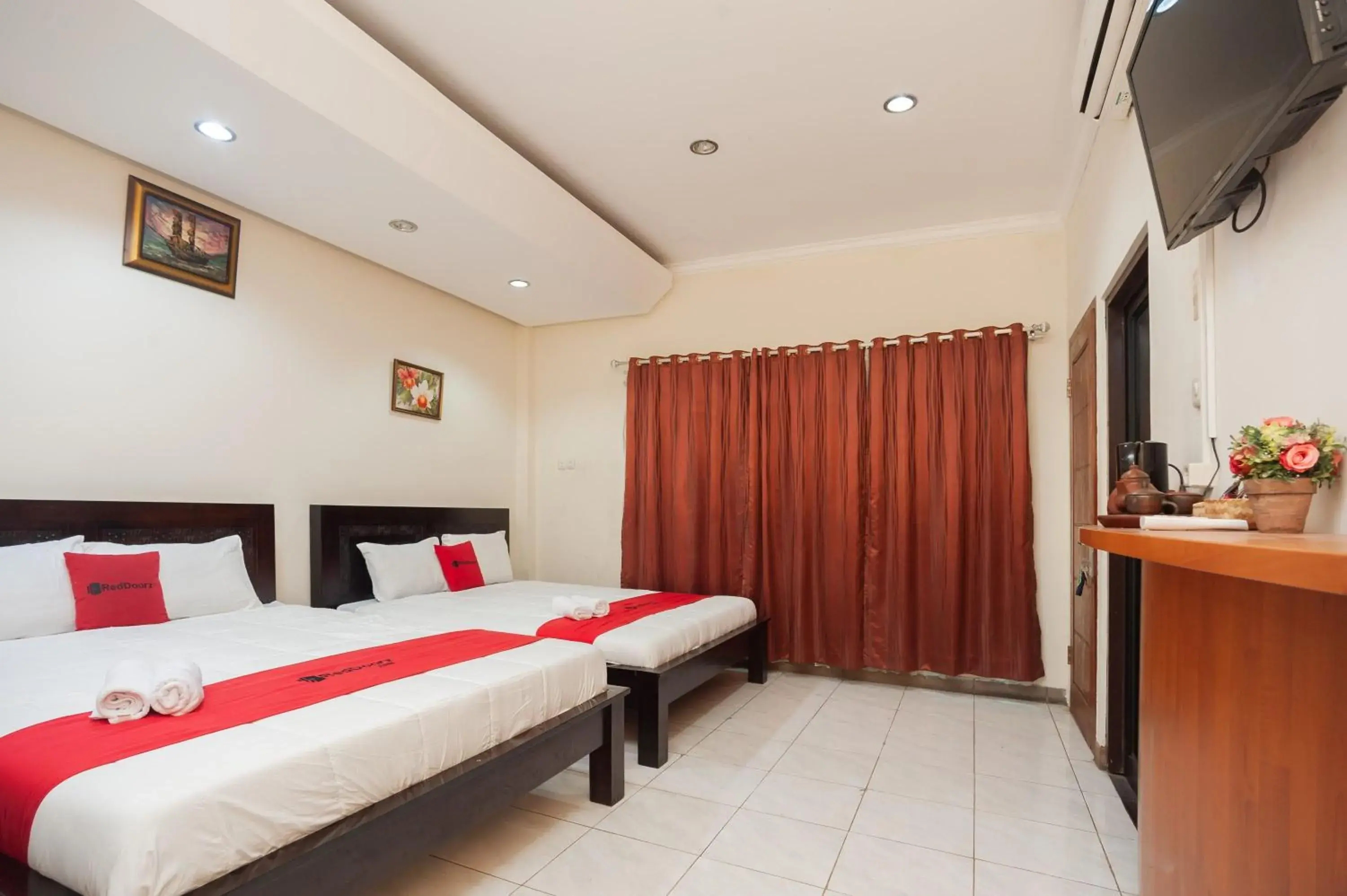 Bedroom, Bed in RedDoorz Plus near Universitas Indonesia Bedroom, Bed in RedDoorz Plus near Universitas Indonesia