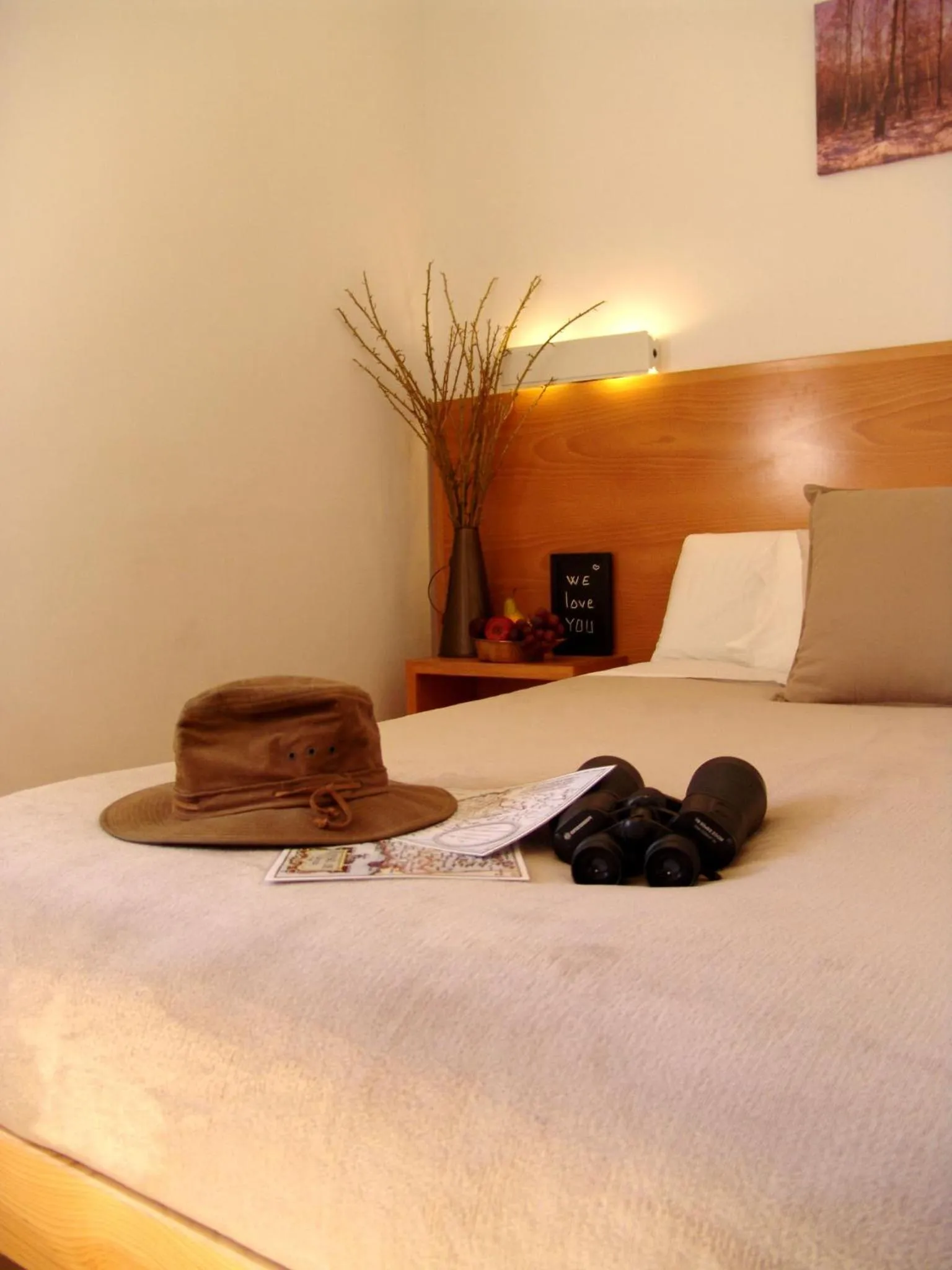 Bedroom, Bed in Hotel La Tinensa