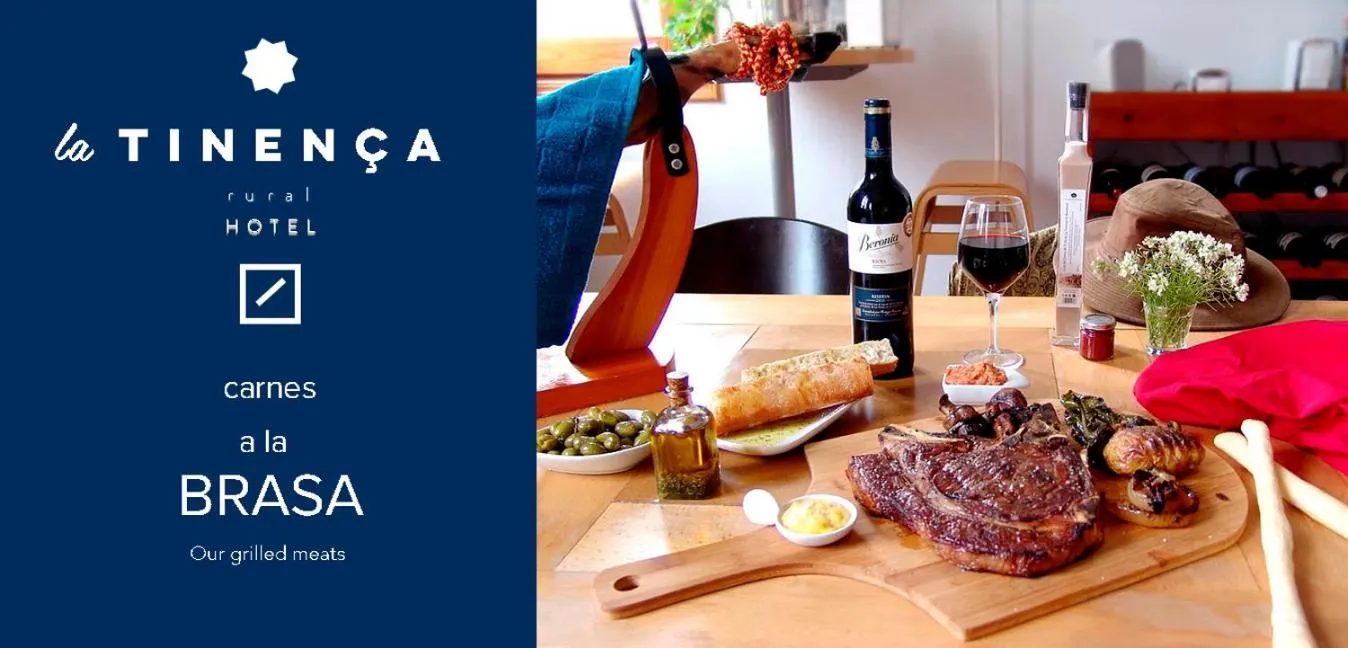 Food and drinks in Hotel La Tinensa