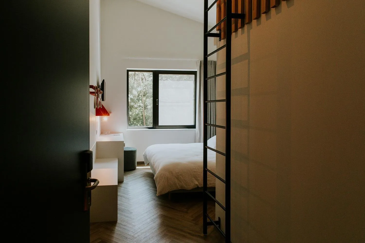 TV and multimedia, Bed in Hotel Jerom