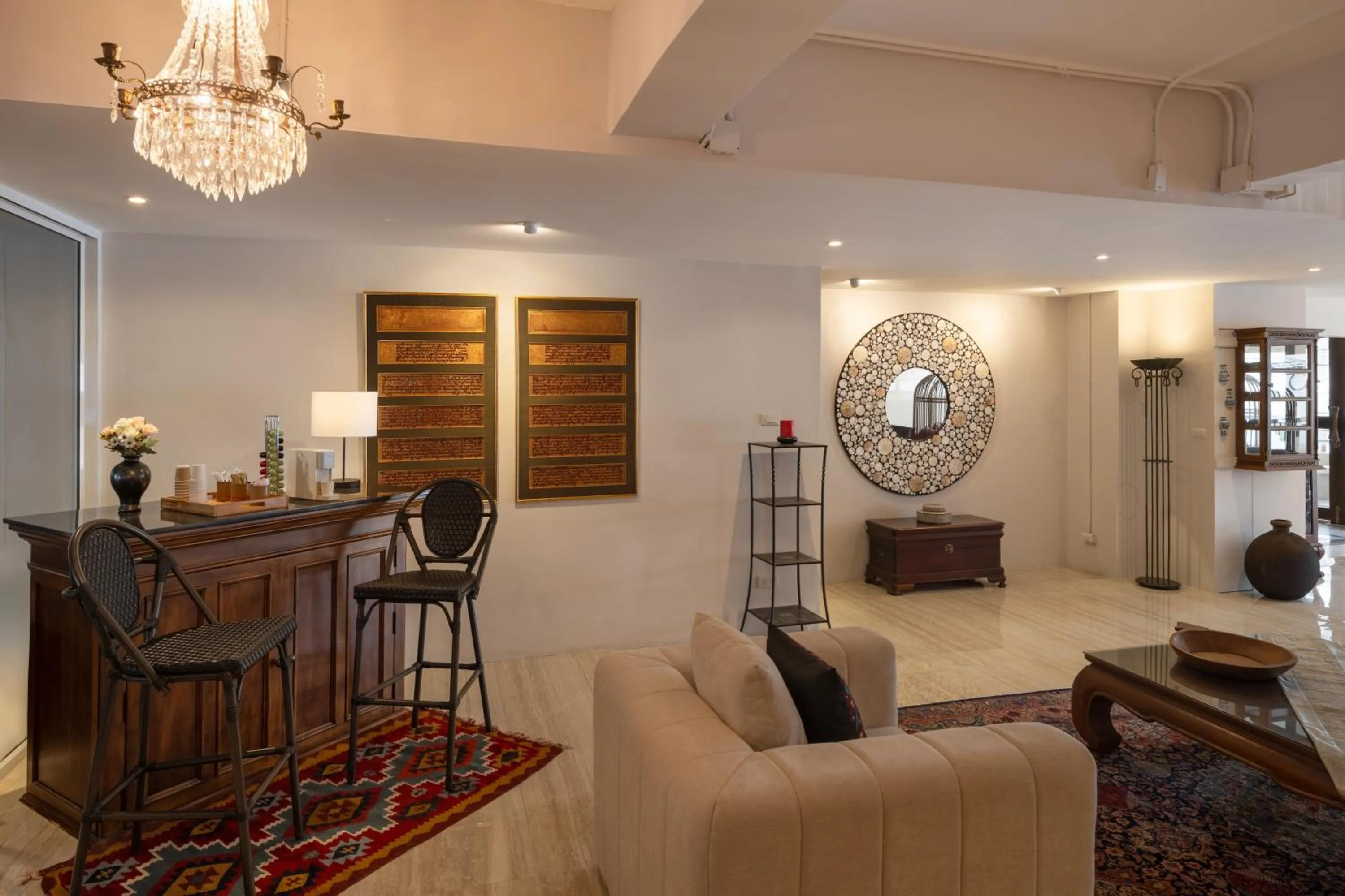 Lobby or reception in Aspira Residence Ruamrudee