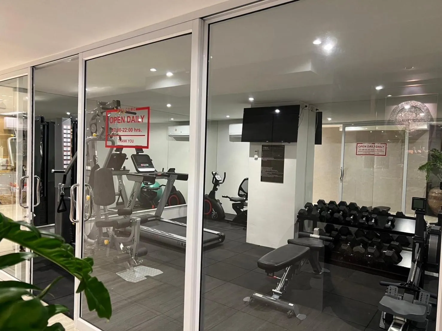 Fitness centre/facilities in Aspira Residence Ruamrudee