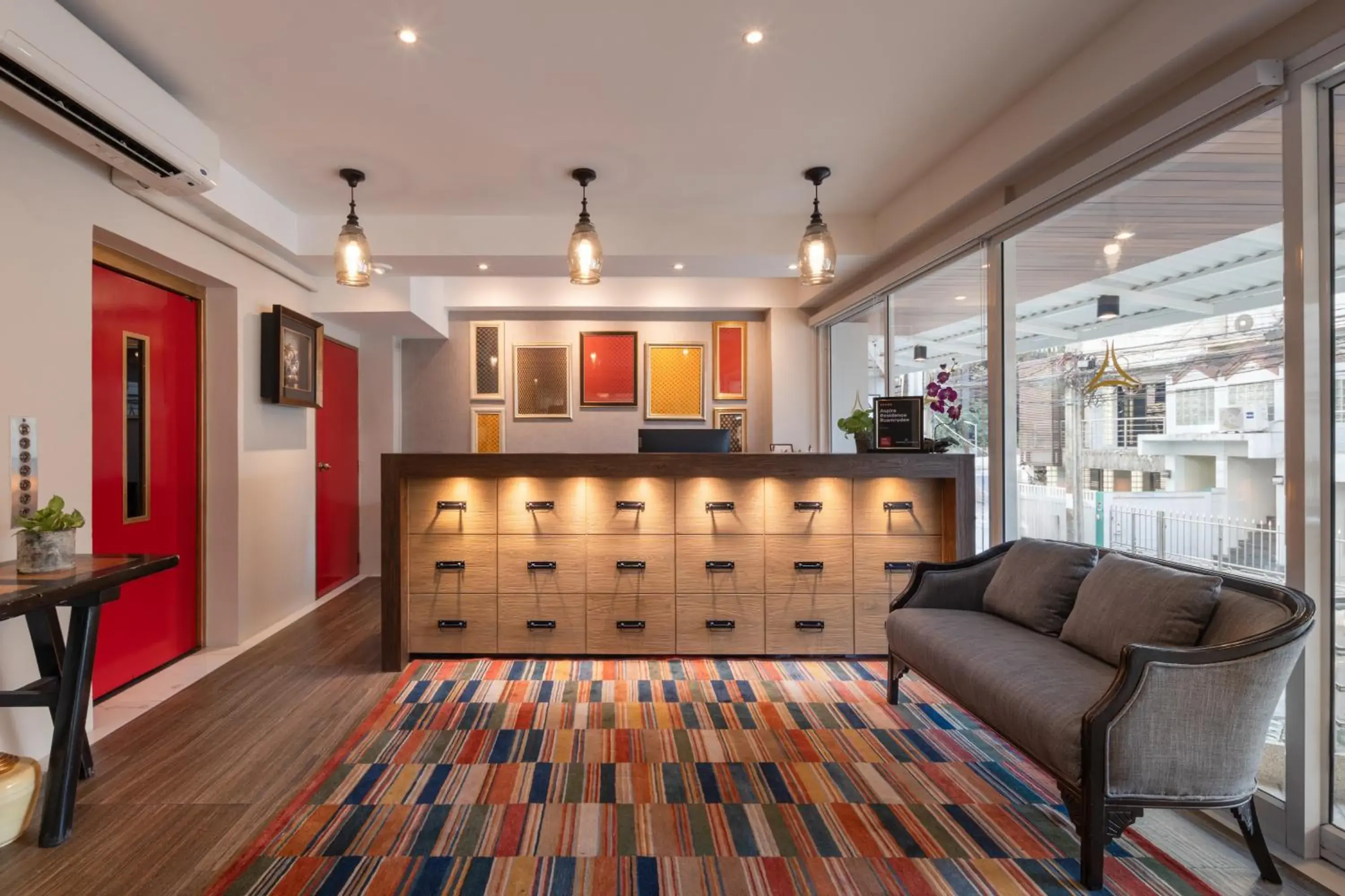 Lobby or reception in Aspira Residence Ruamrudee Lobby or reception in Aspira Residence Ruamrudee