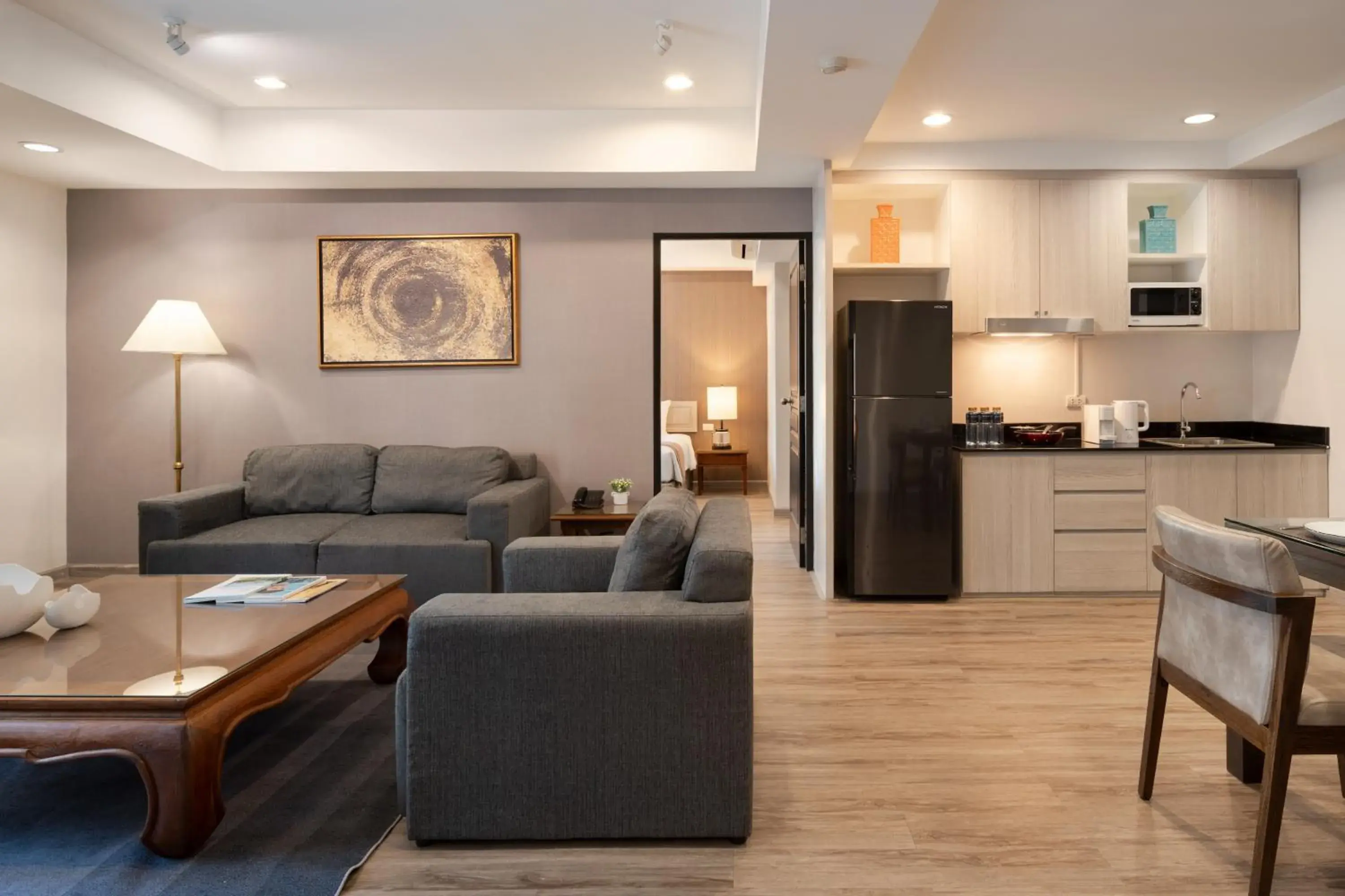 Two-Bedroom Suite in Aspira Residence Ruamrudee Two-Bedroom Suite in Aspira Residence Ruamrudee