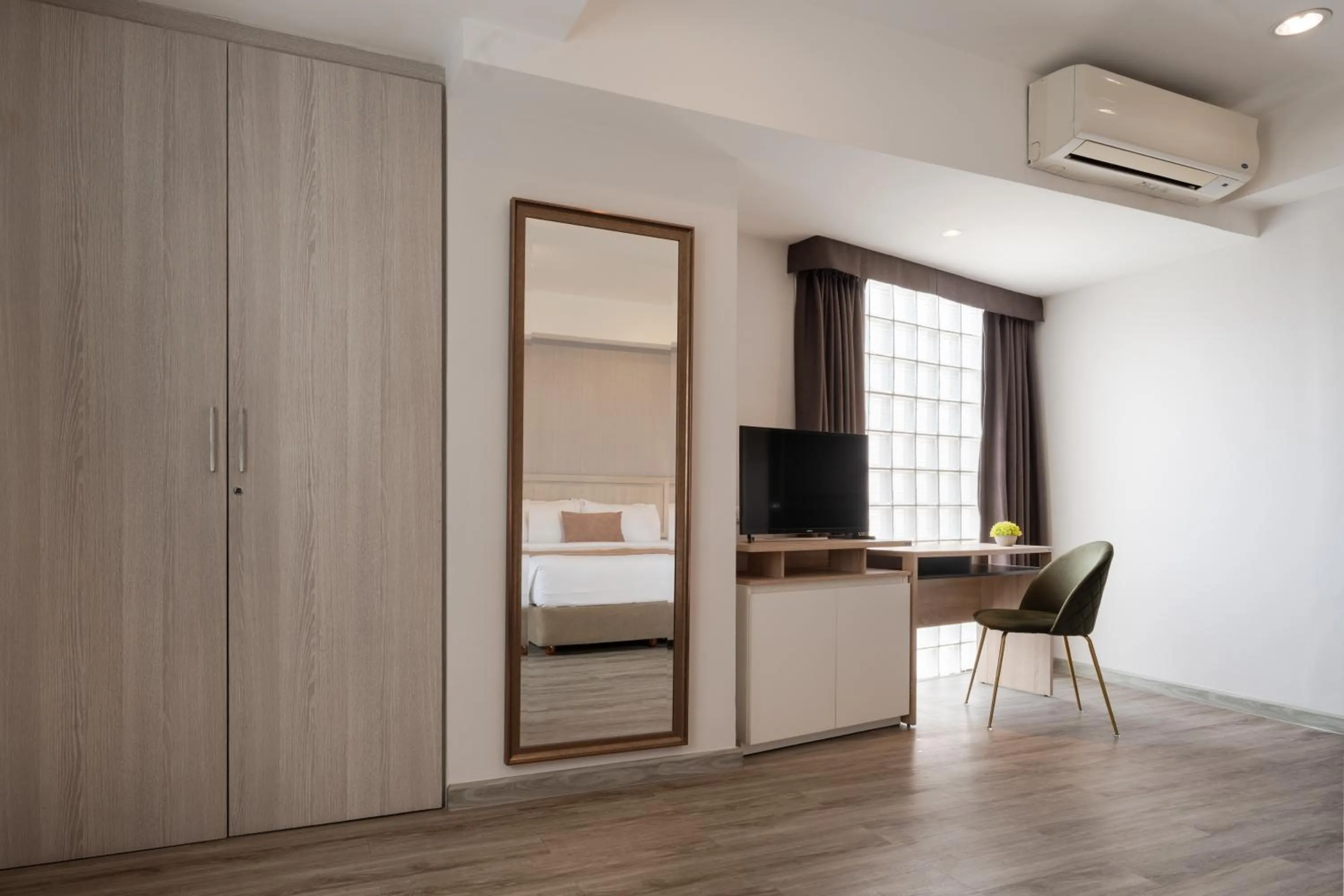 Bedroom in Aspira Residence Ruamrudee