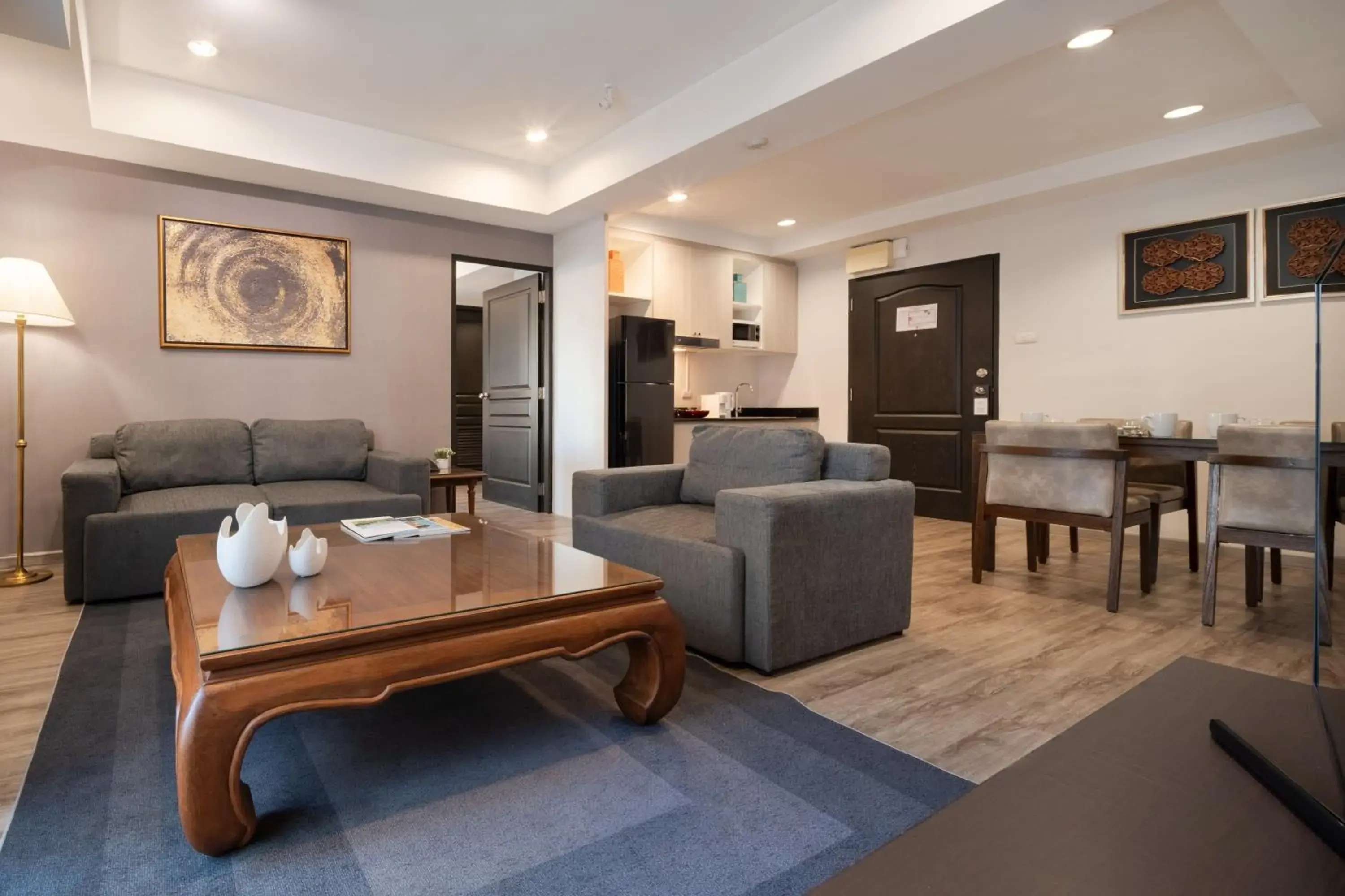 Living room in Aspira Residence Ruamrudee Living room in Aspira Residence Ruamrudee