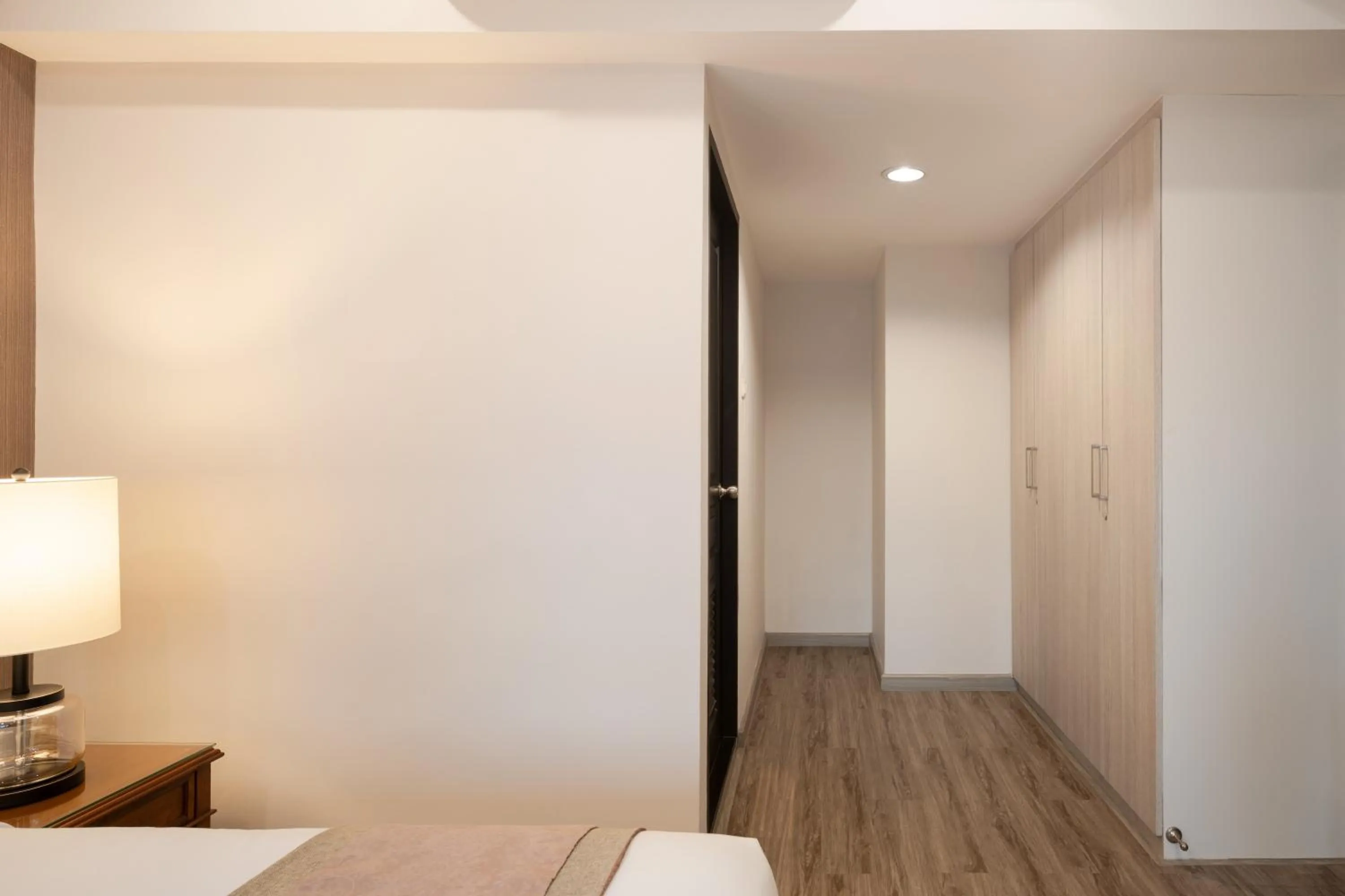 wardrobe, Bed in Aspira Residence Ruamrudee