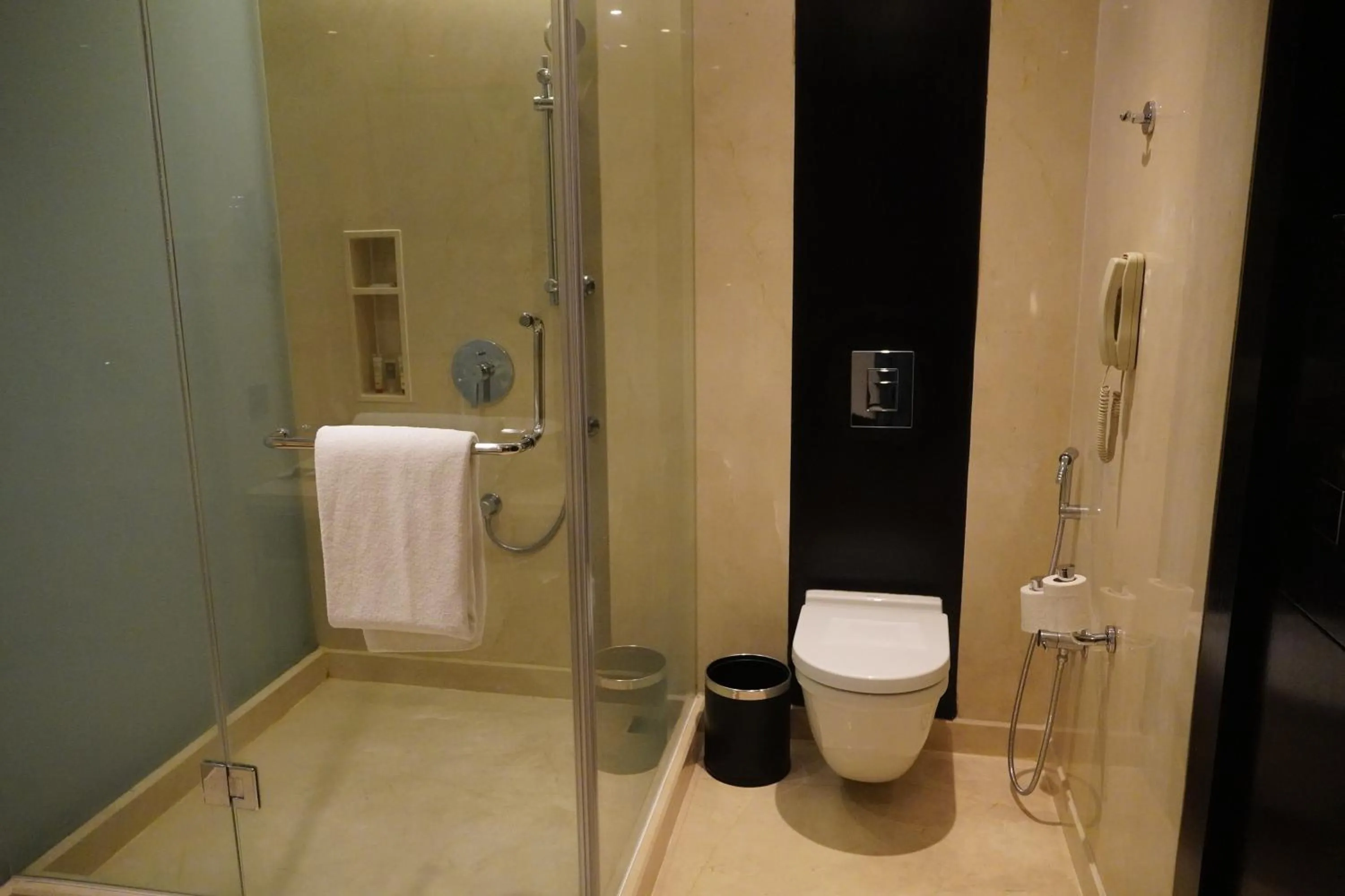 Bathroom in Crowne Plaza Pune City Centre by IHG