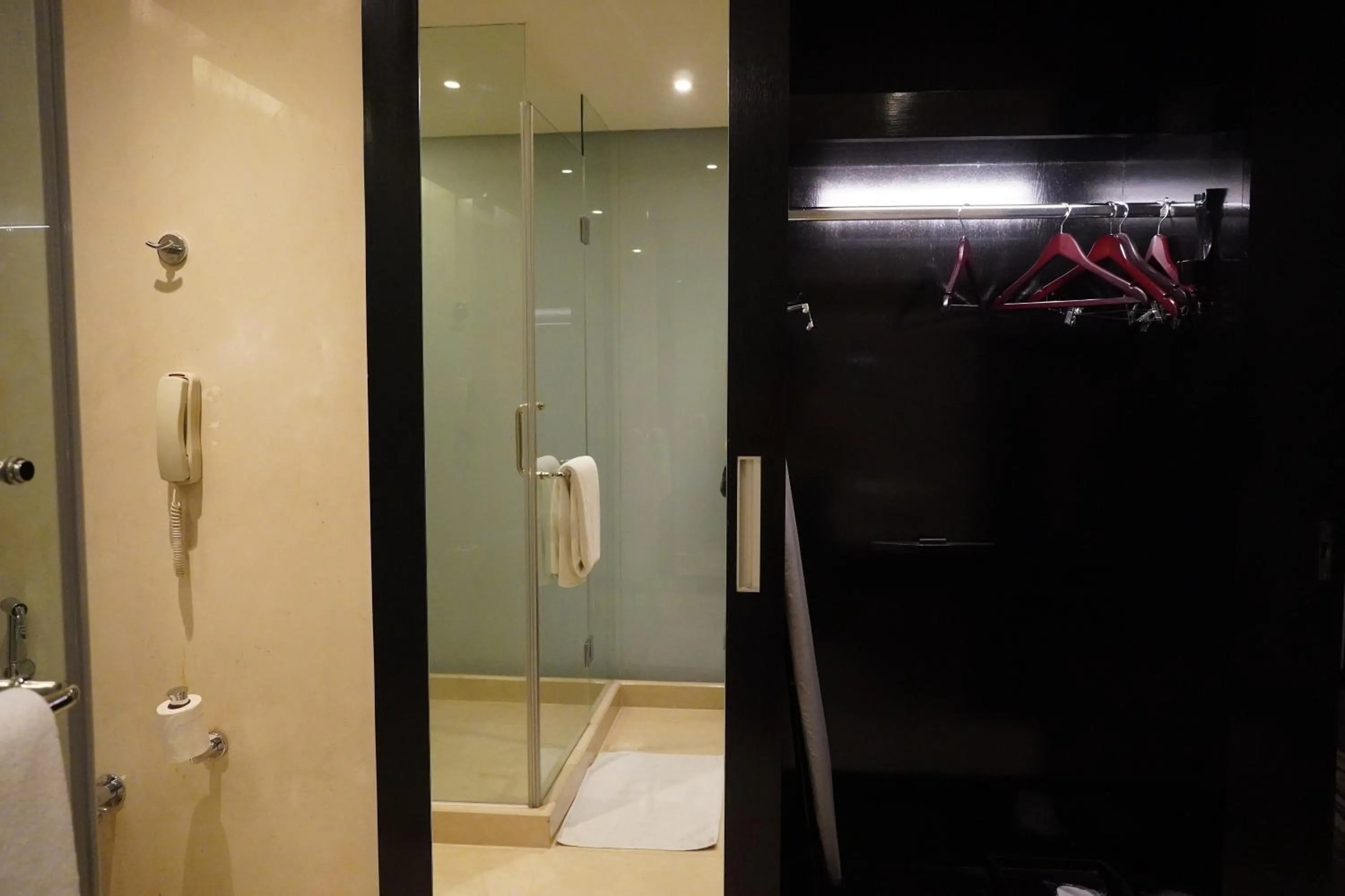 Bathroom in Crowne Plaza Pune City Centre by IHG