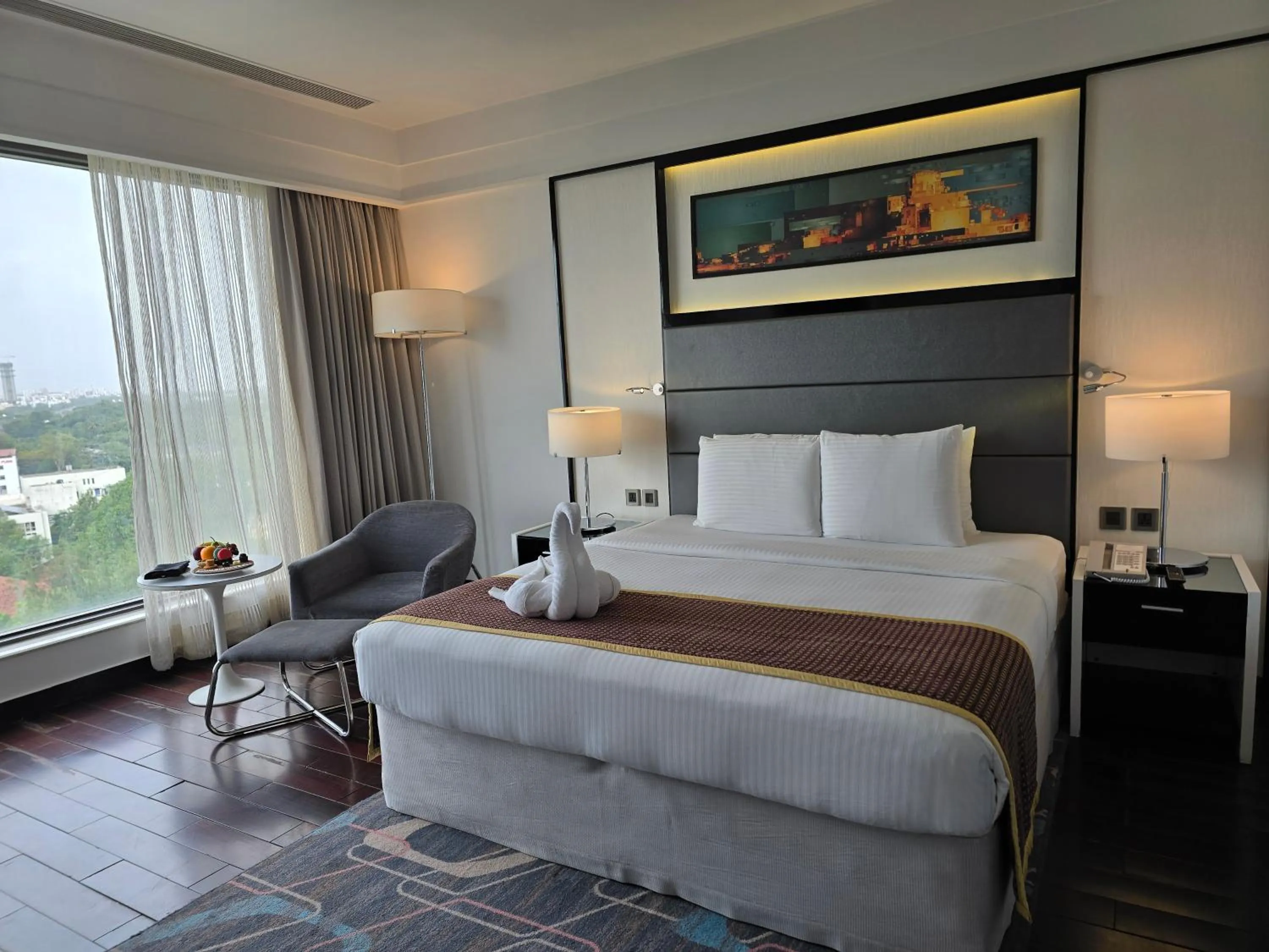Bedroom, Bed in Crowne Plaza Pune City Centre by IHG