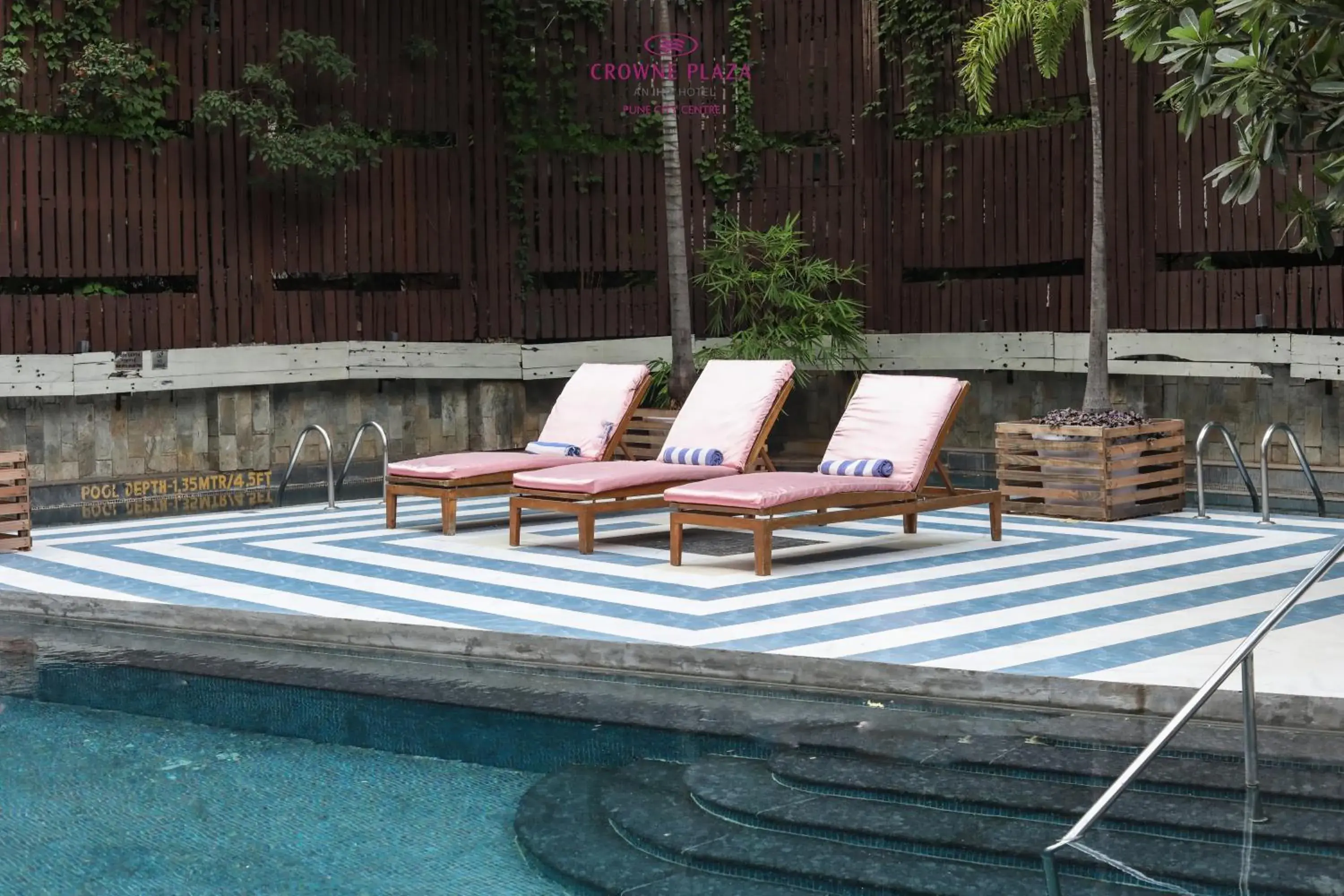 Swimming pool in Crowne Plaza Pune City Centre by IHG Swimming pool in Crowne Plaza Pune City Centre by IHG