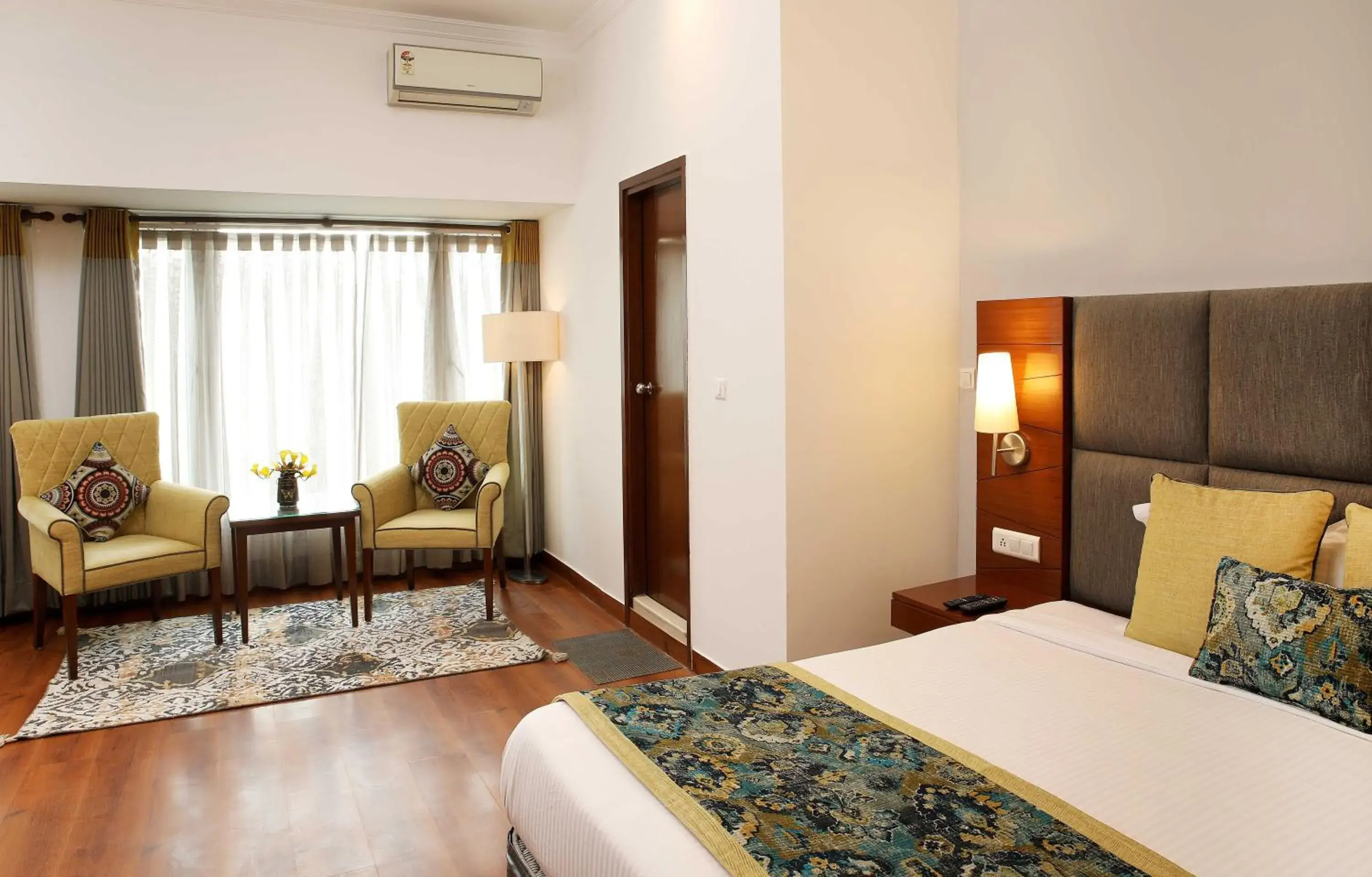 Seating area, Bed in Ahuja Residency Sunder Nagar Seating area, Bed in Ahuja Residency Sunder Nagar