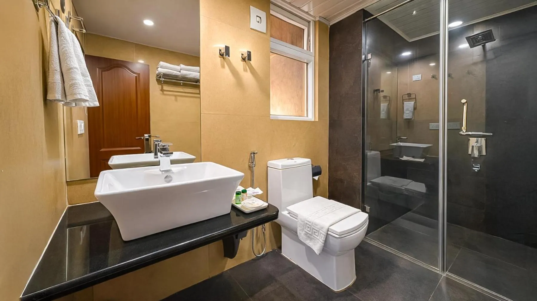 Bathroom in Yashshree Jai Hotel & Banquet