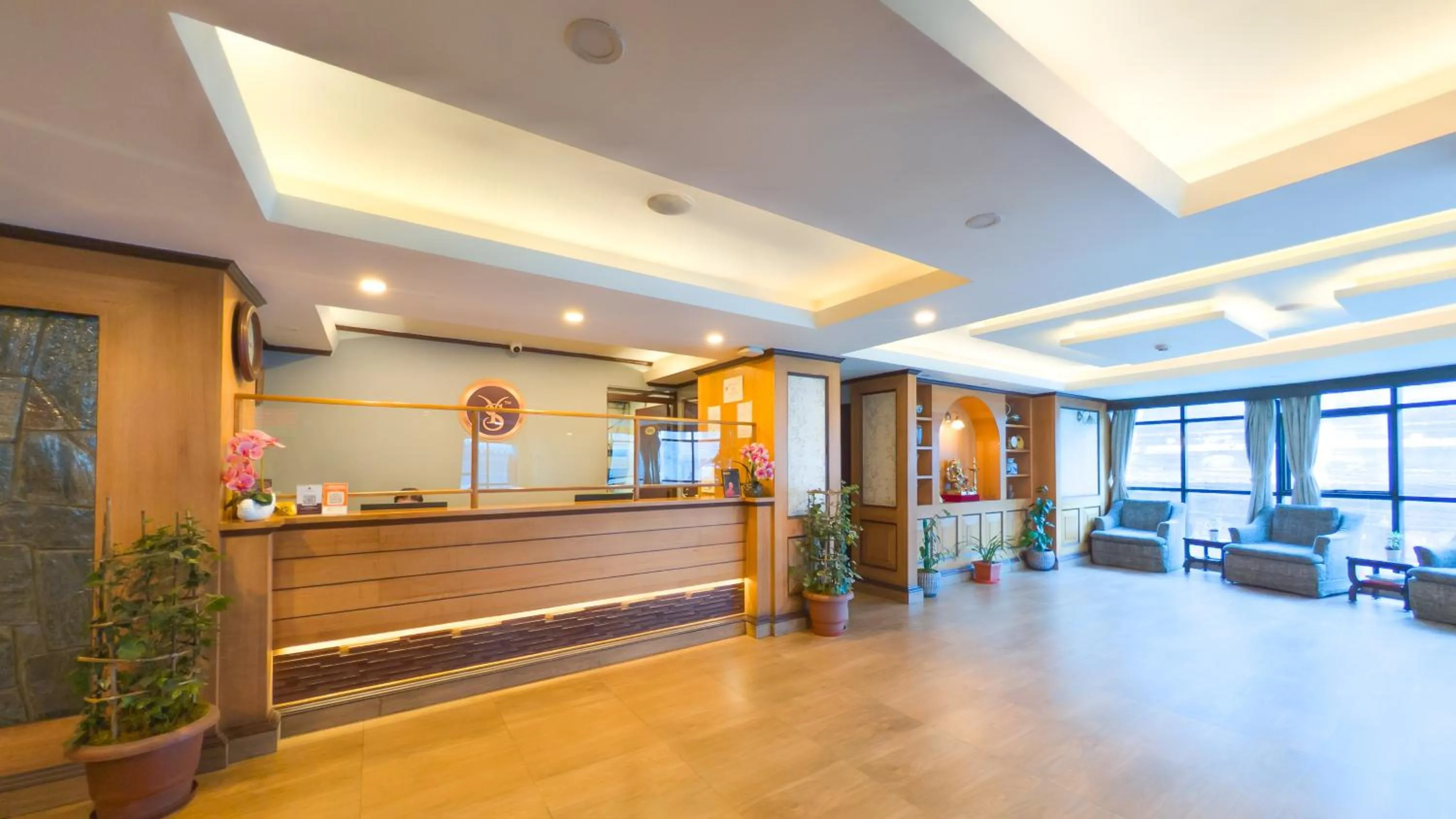 Lobby or reception in Yashshree Jai Hotel & Banquet