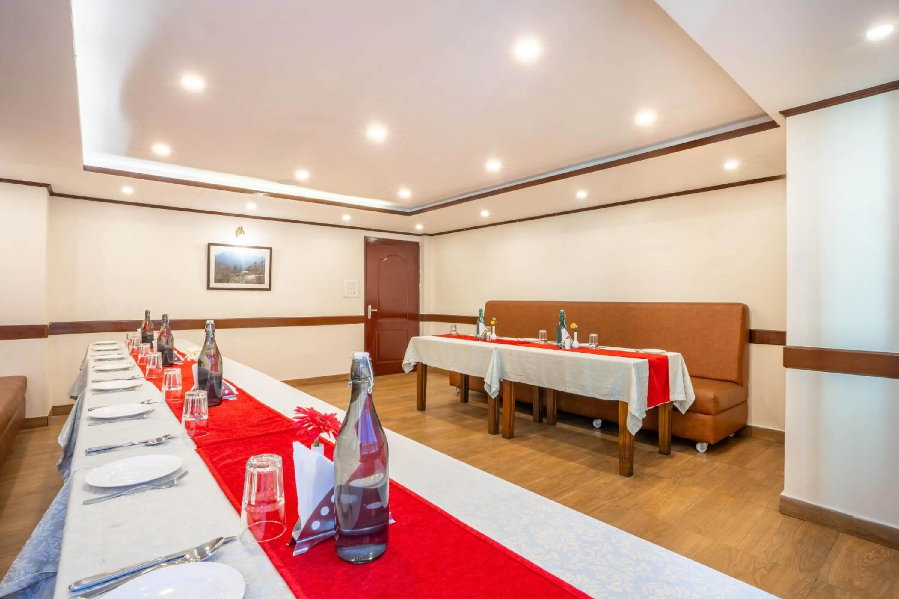 Dining area in Yashshree Jai Hotel & Banquet