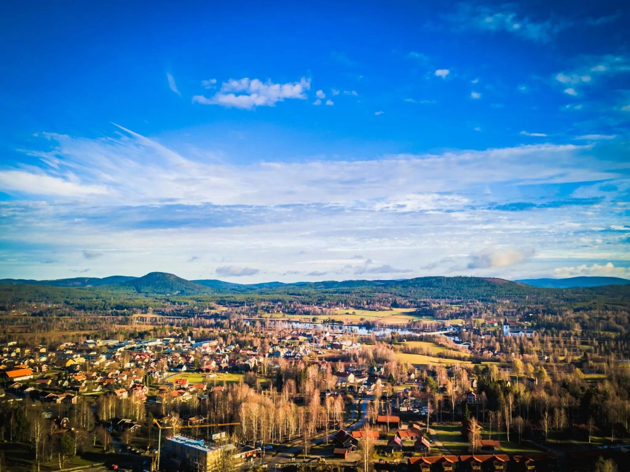 Natural landscape in Bergshotellet