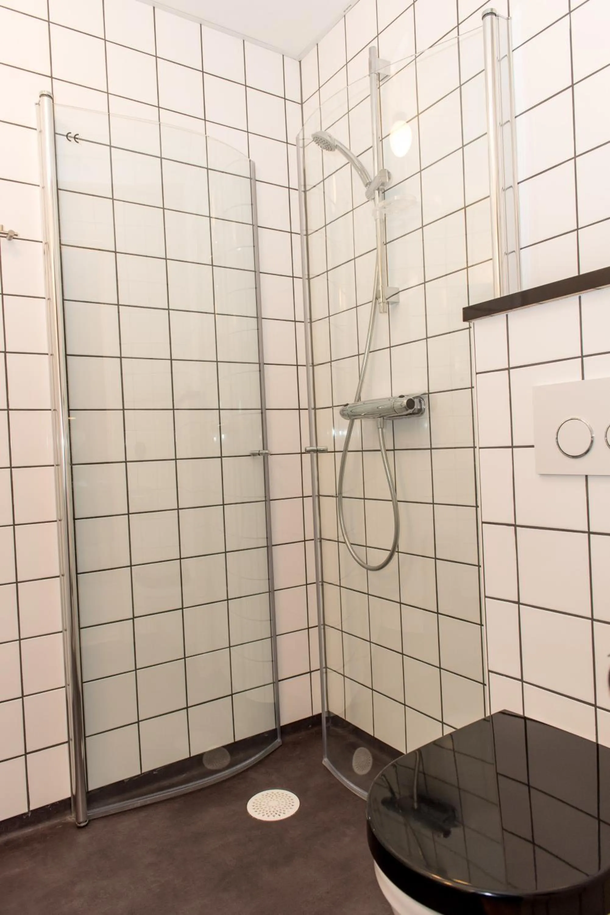 Shower in Bergshotellet