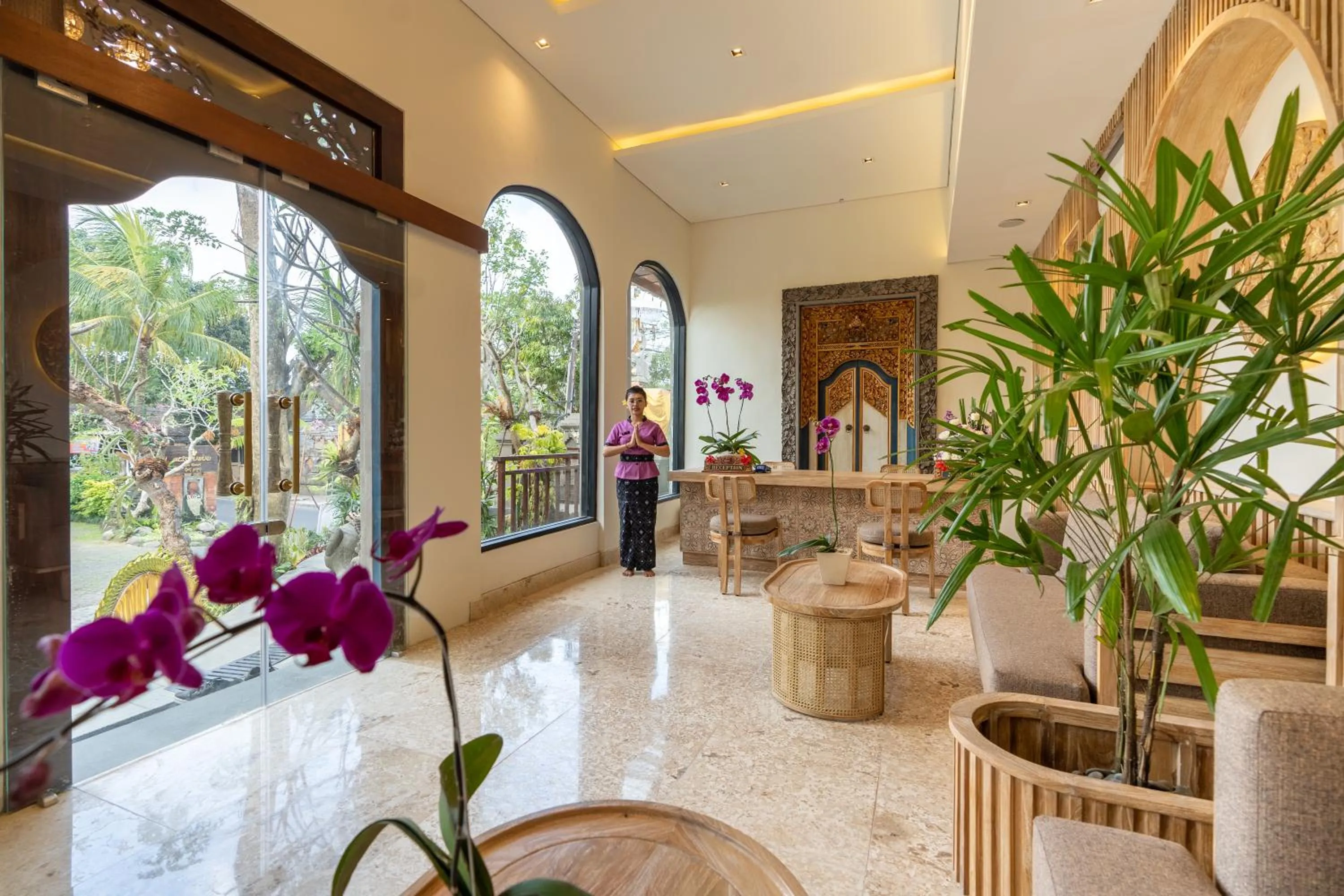 Property building in Bliss Ubud Spa Resort