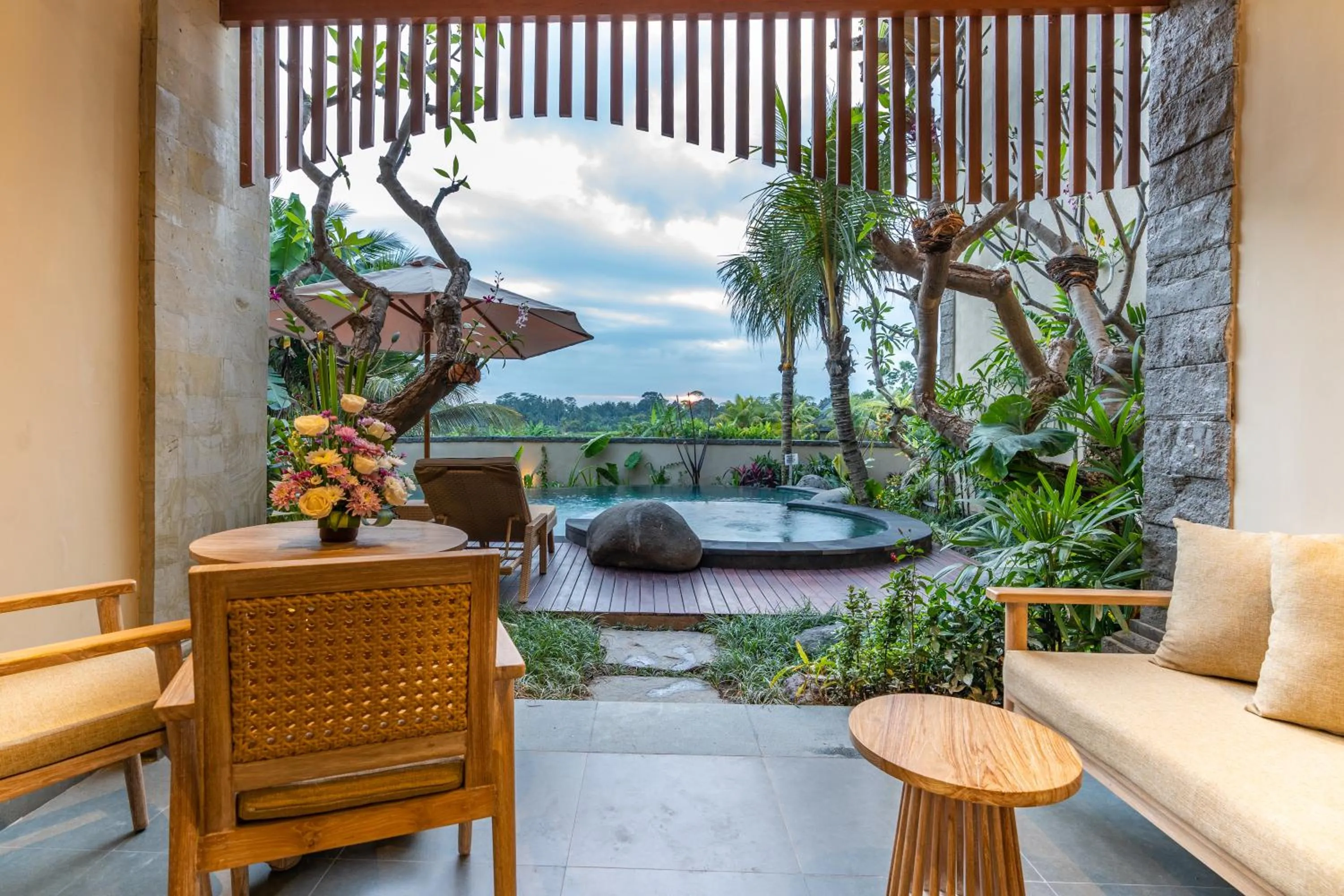 Property building in Bliss Ubud Spa Resort