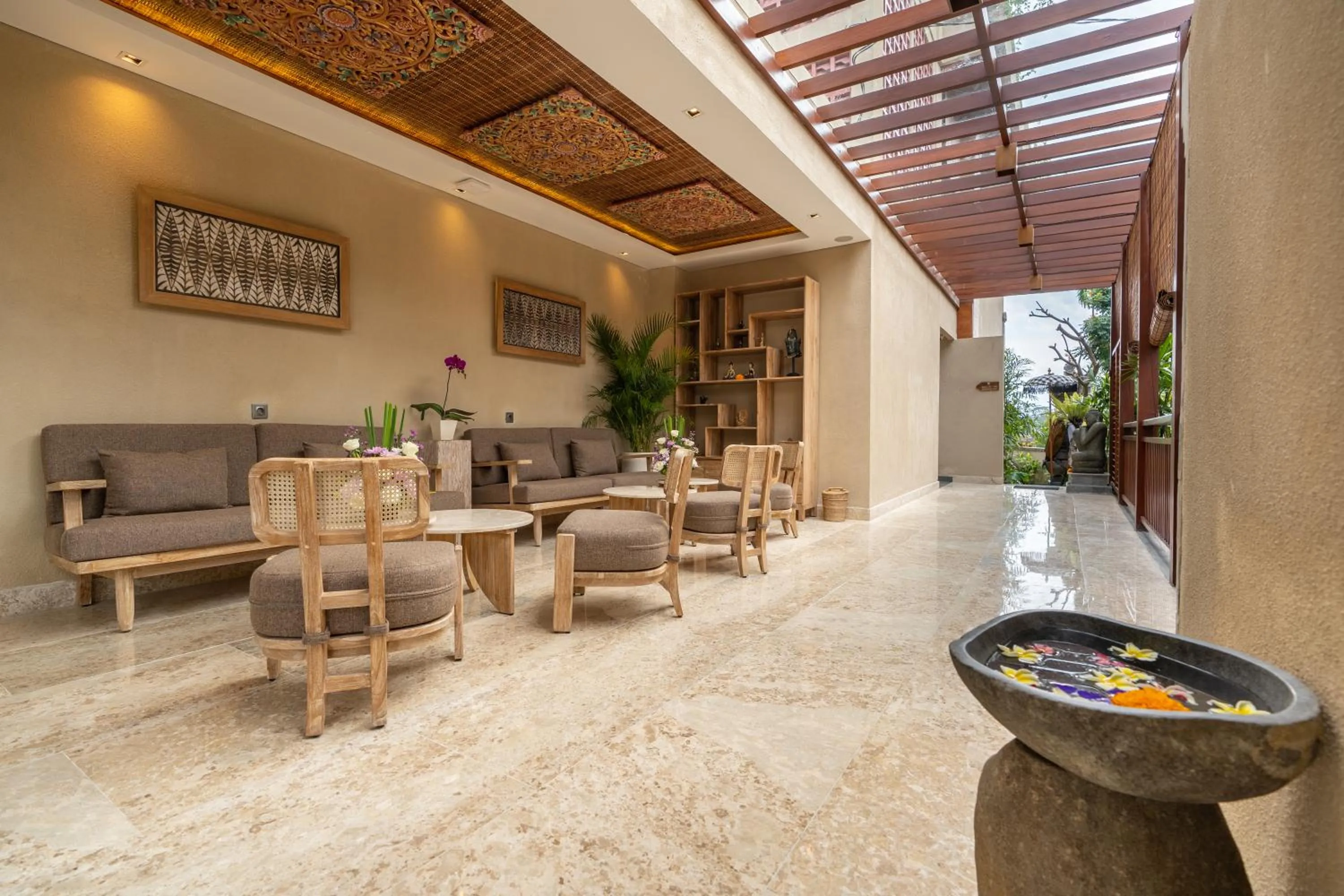 Property building in Bliss Ubud Spa Resort