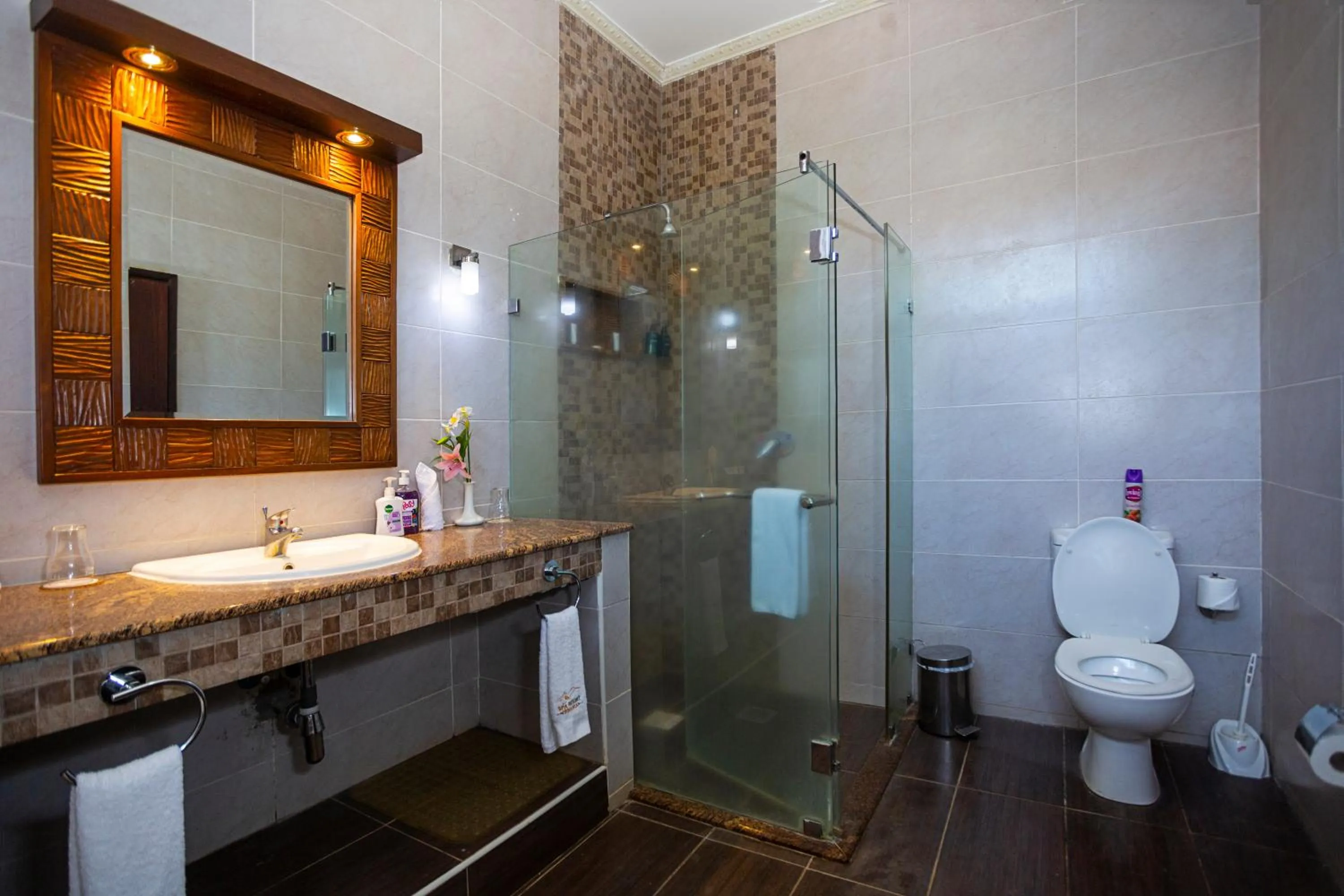Bathroom in Lake Bogoria Spa Resort