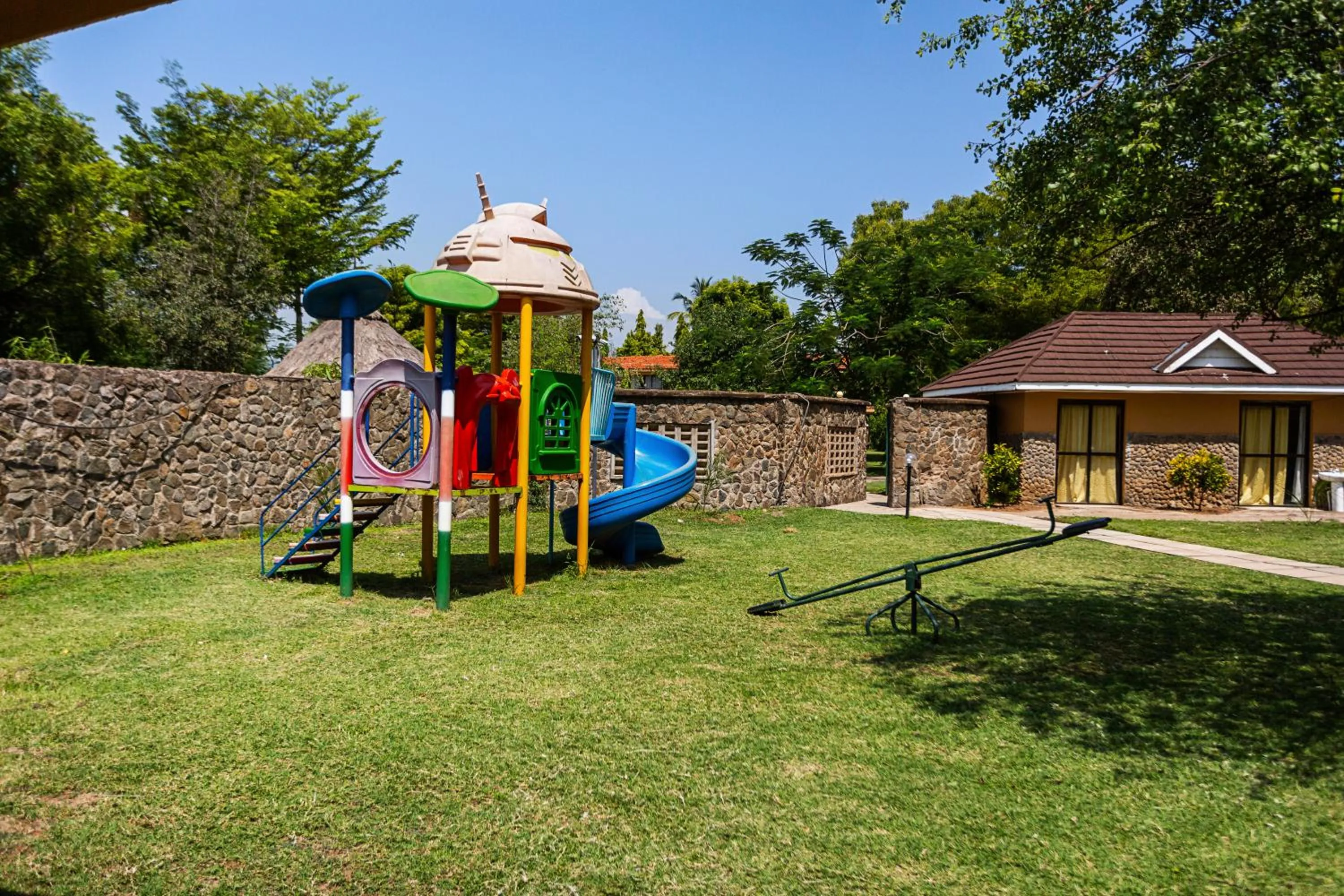 Children play ground in Lake Bogoria Spa Resort