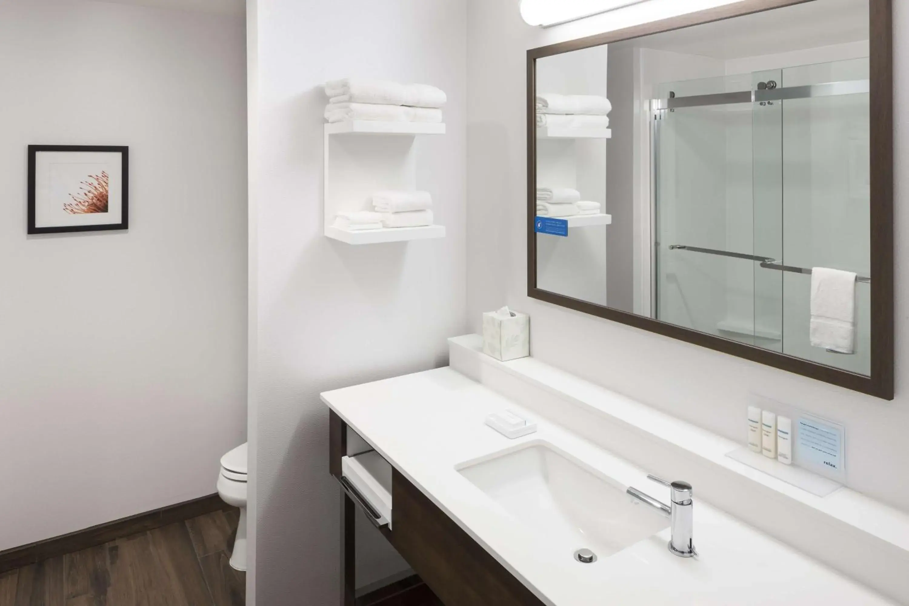 Bathroom in Hampton Inn & Suites Phoenix Downtown Bathroom in Hampton Inn & Suites Phoenix Downtown