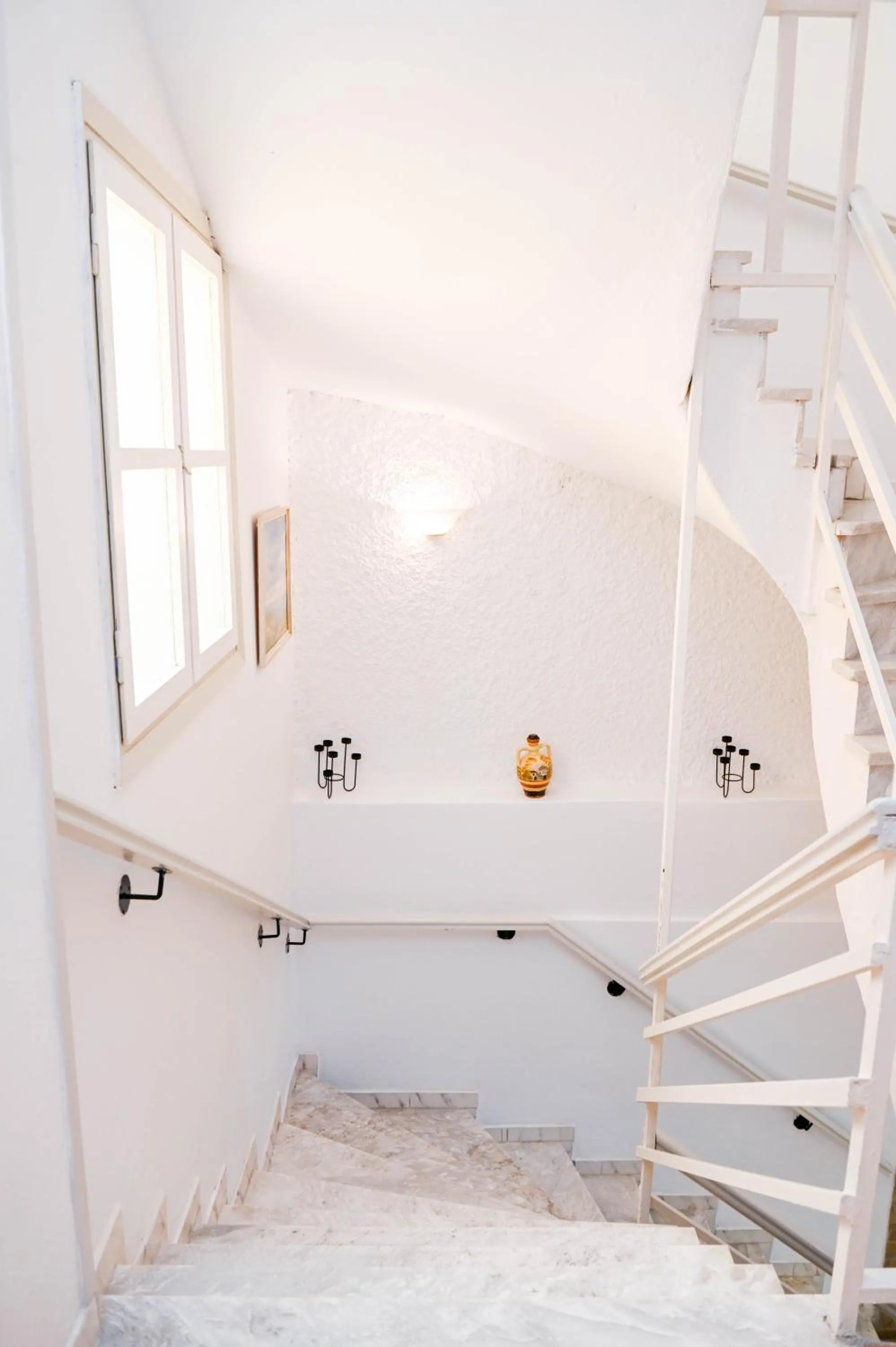 Bed in Narkissos Hotel