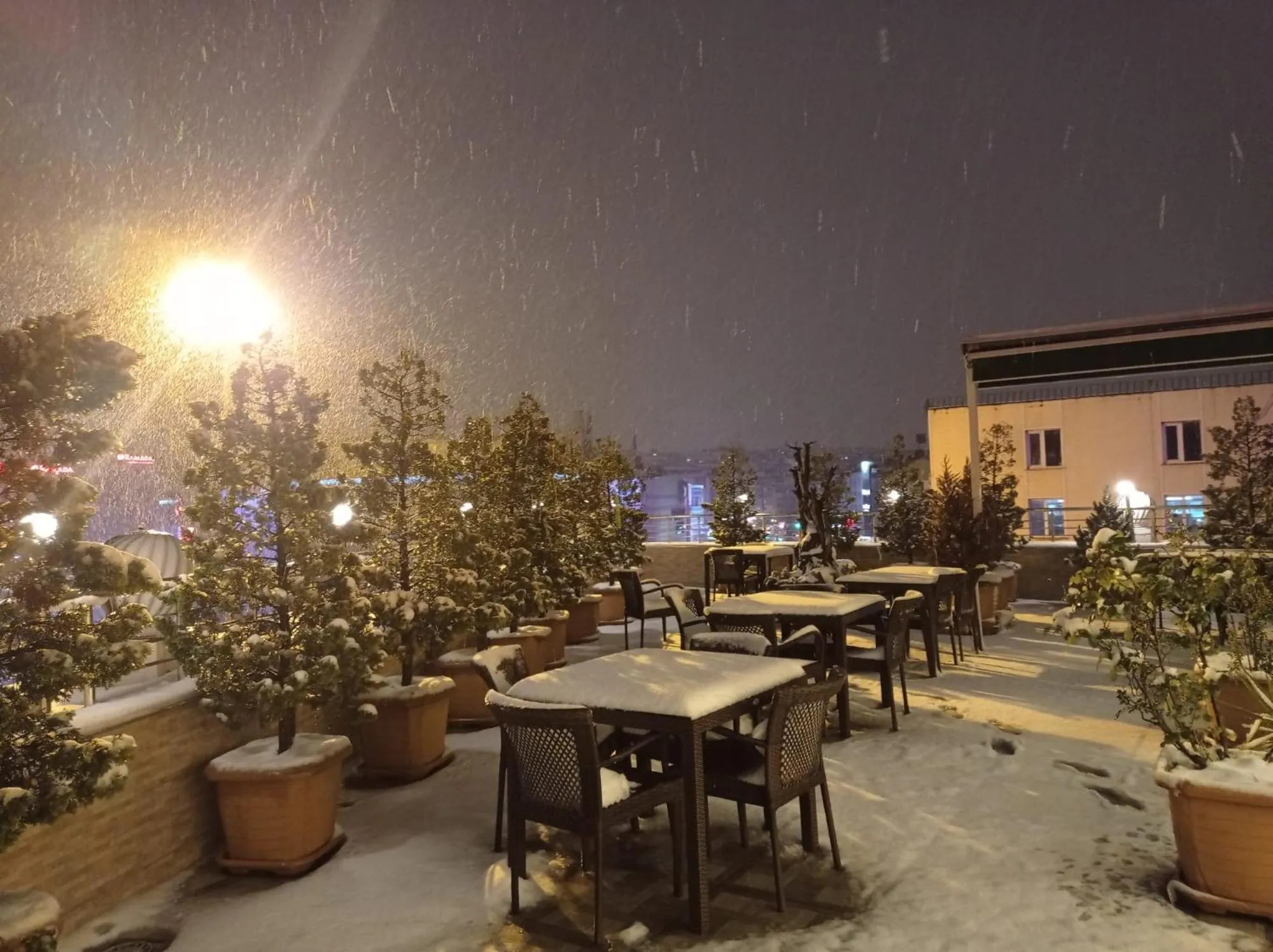 Balcony/Terrace in Gumus Palace Gungoren