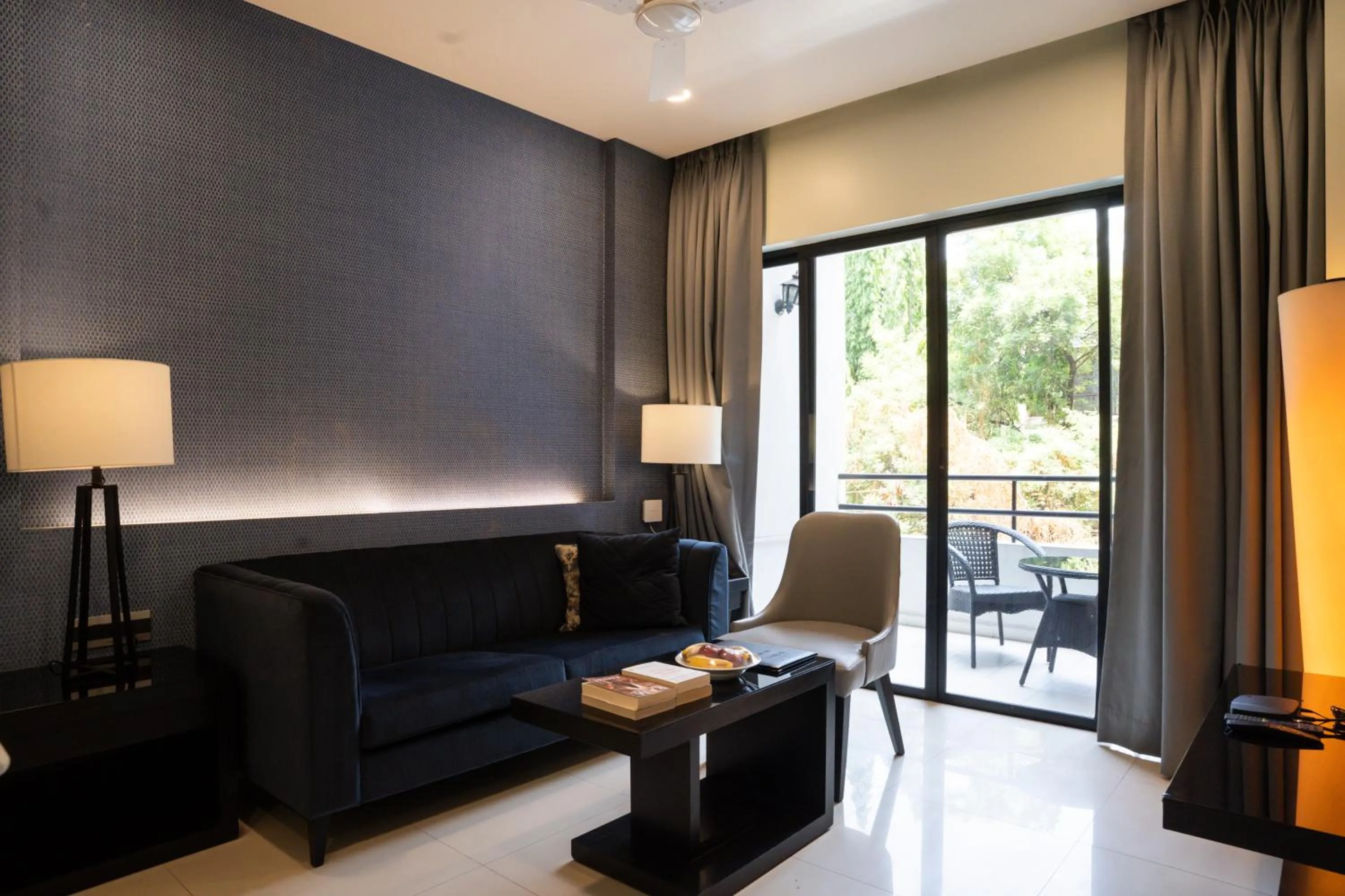 Living room in AR Suites Fontana Bay - Kalyani Nagar